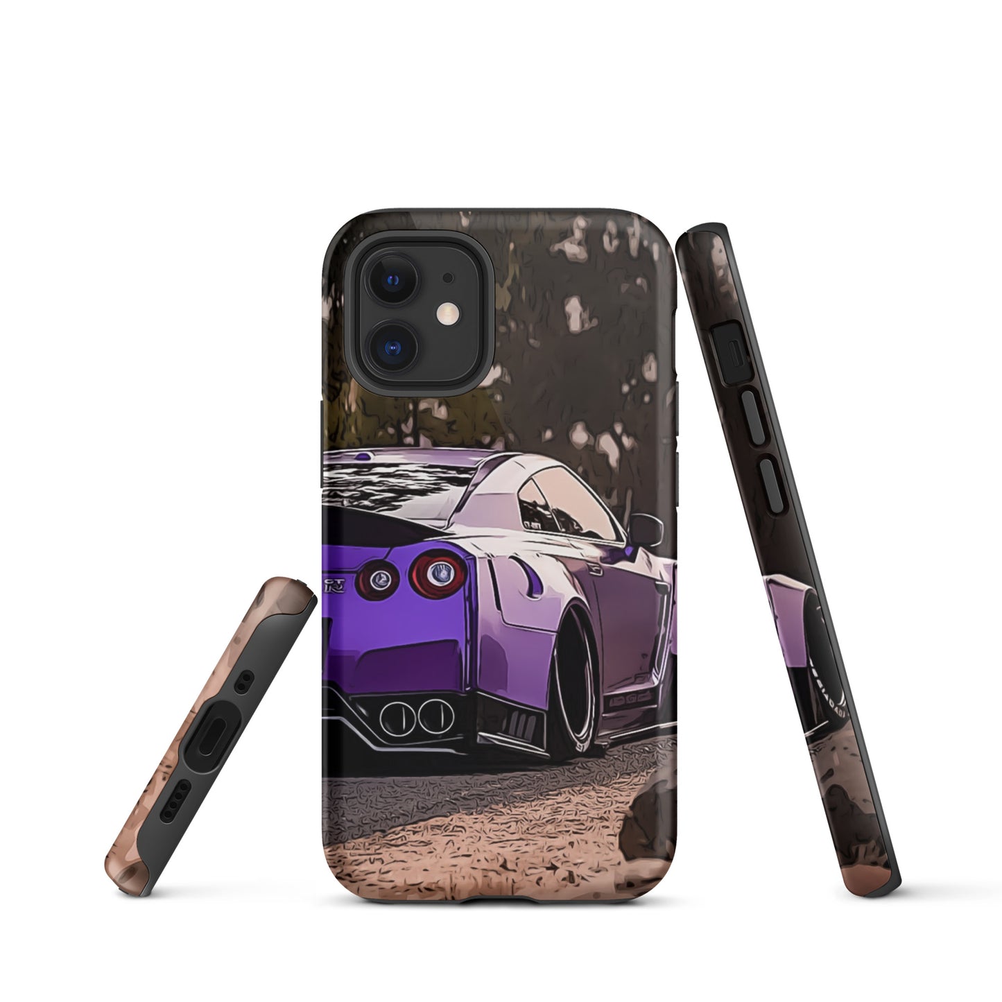 Purple R35 GTR iPhone case