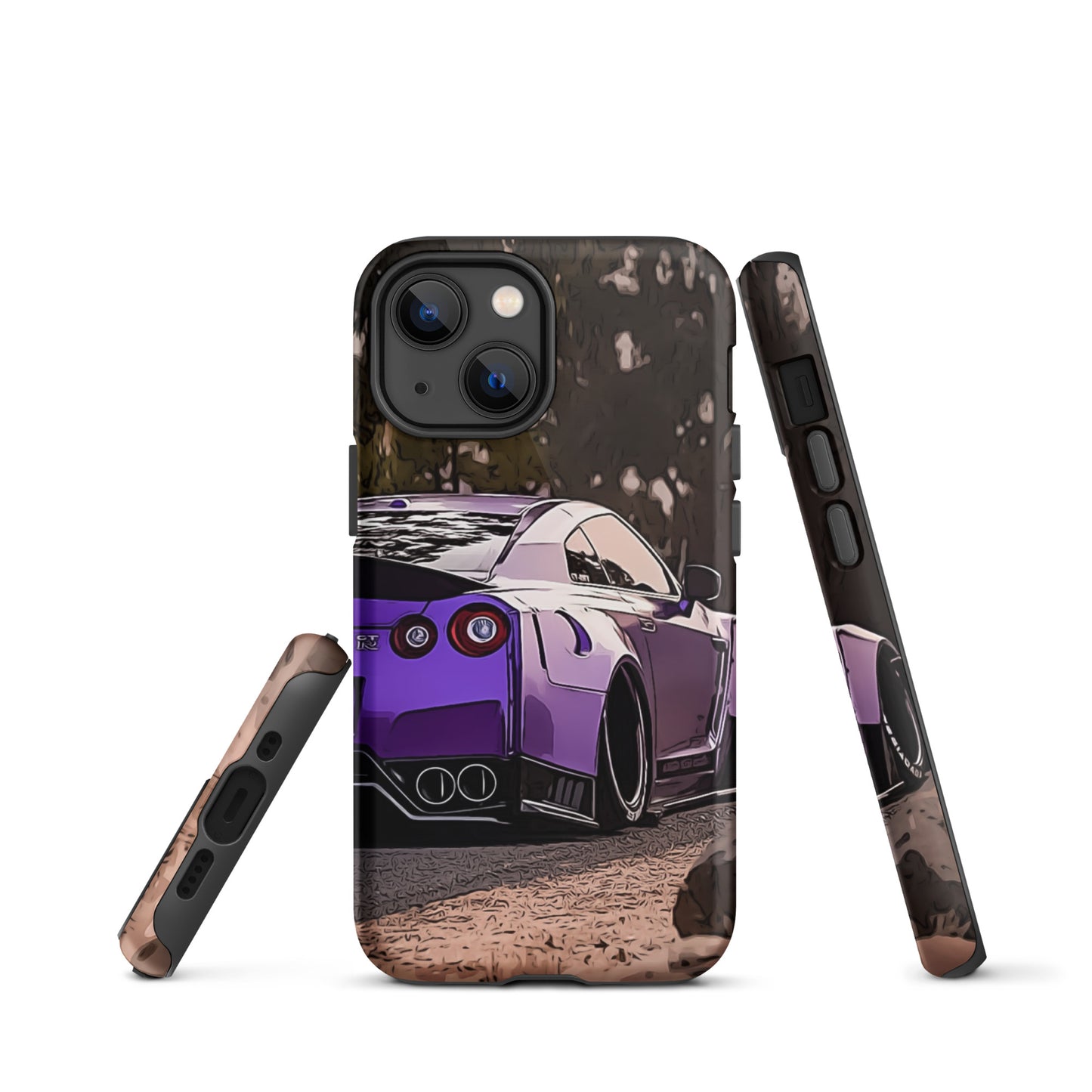 Purple R35 GTR iPhone case