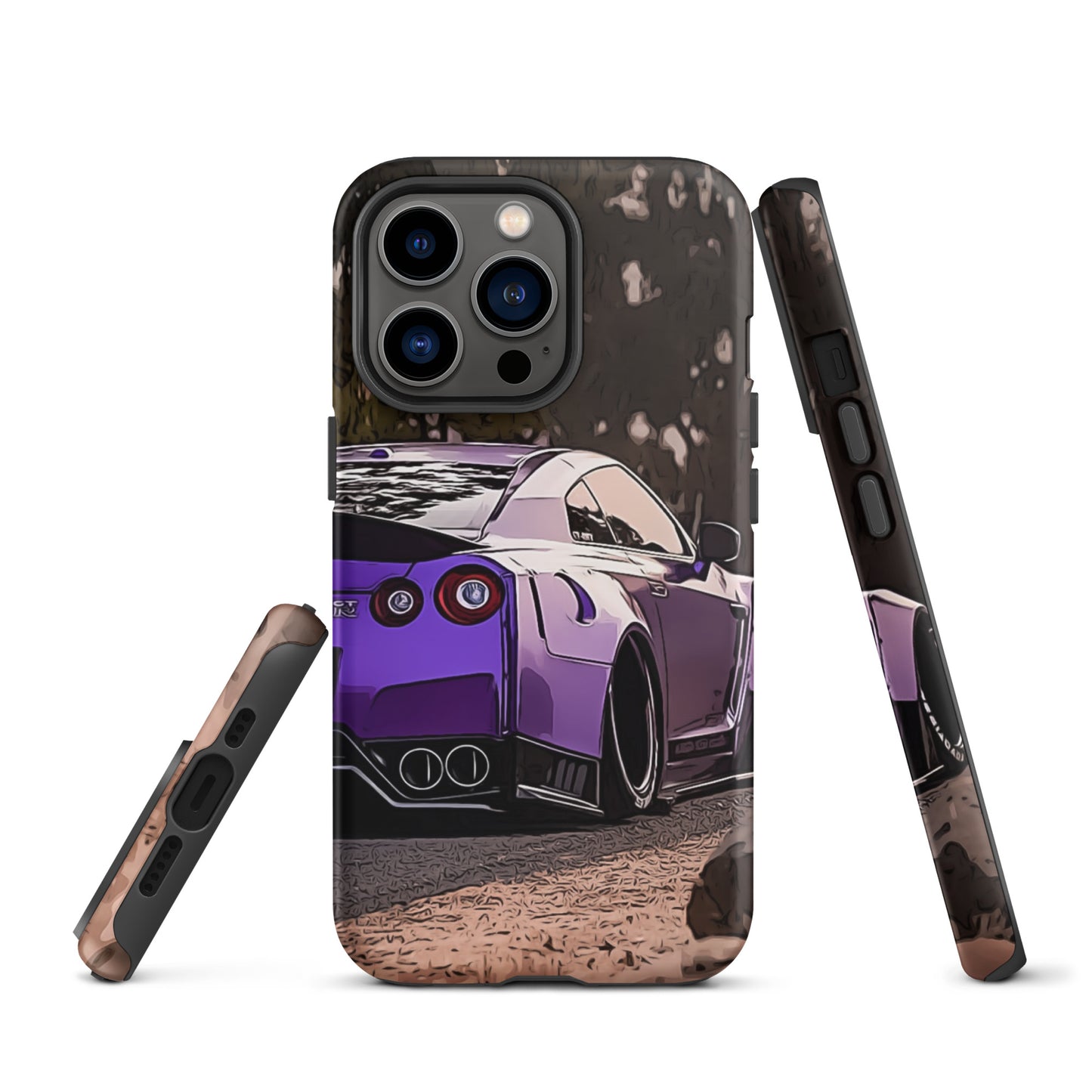 Purple R35 GTR iPhone case