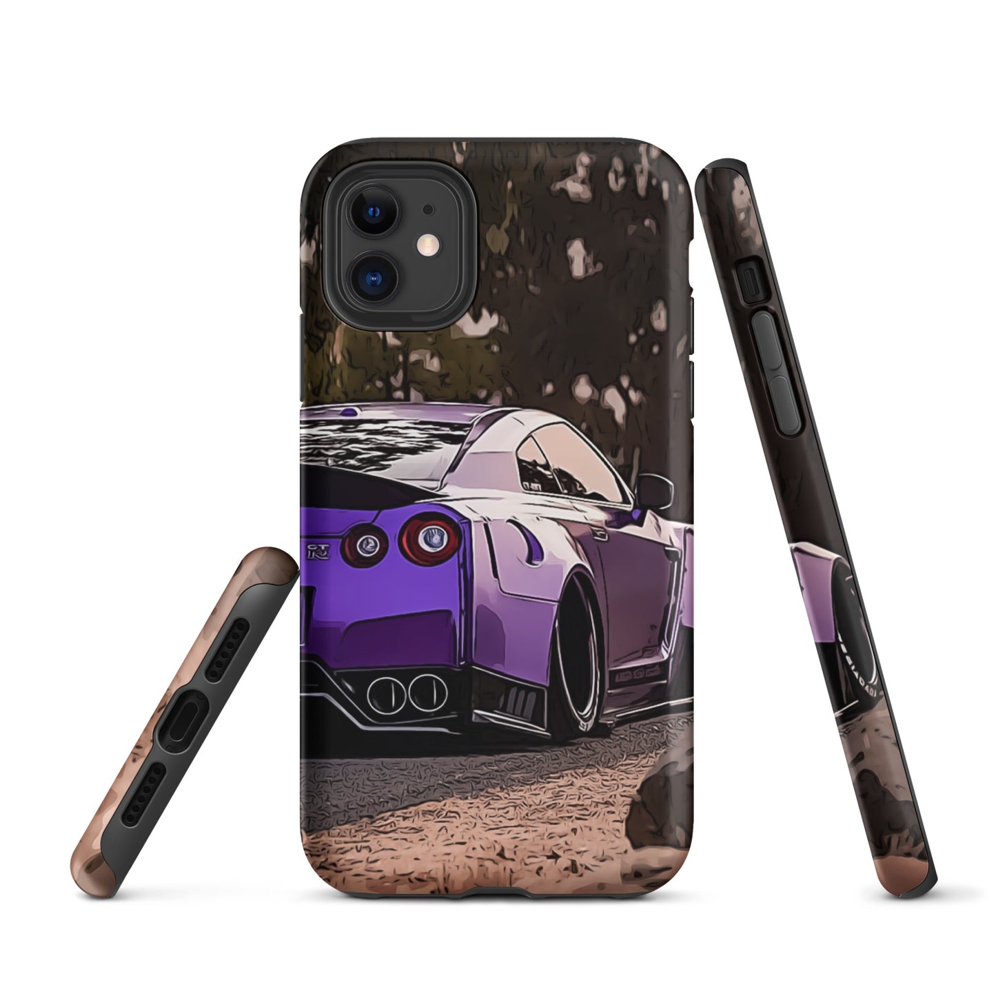 Purple R35 GTR iPhone case