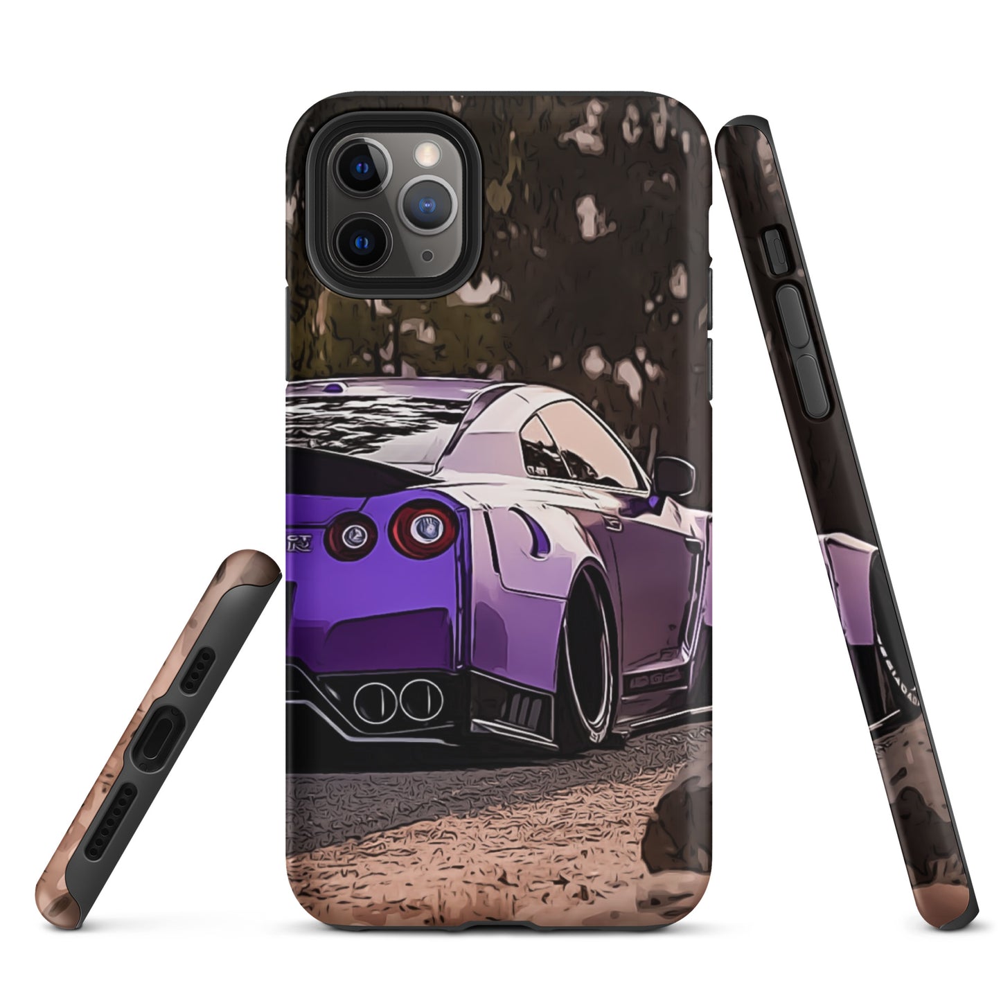 Purple R35 GTR iPhone case