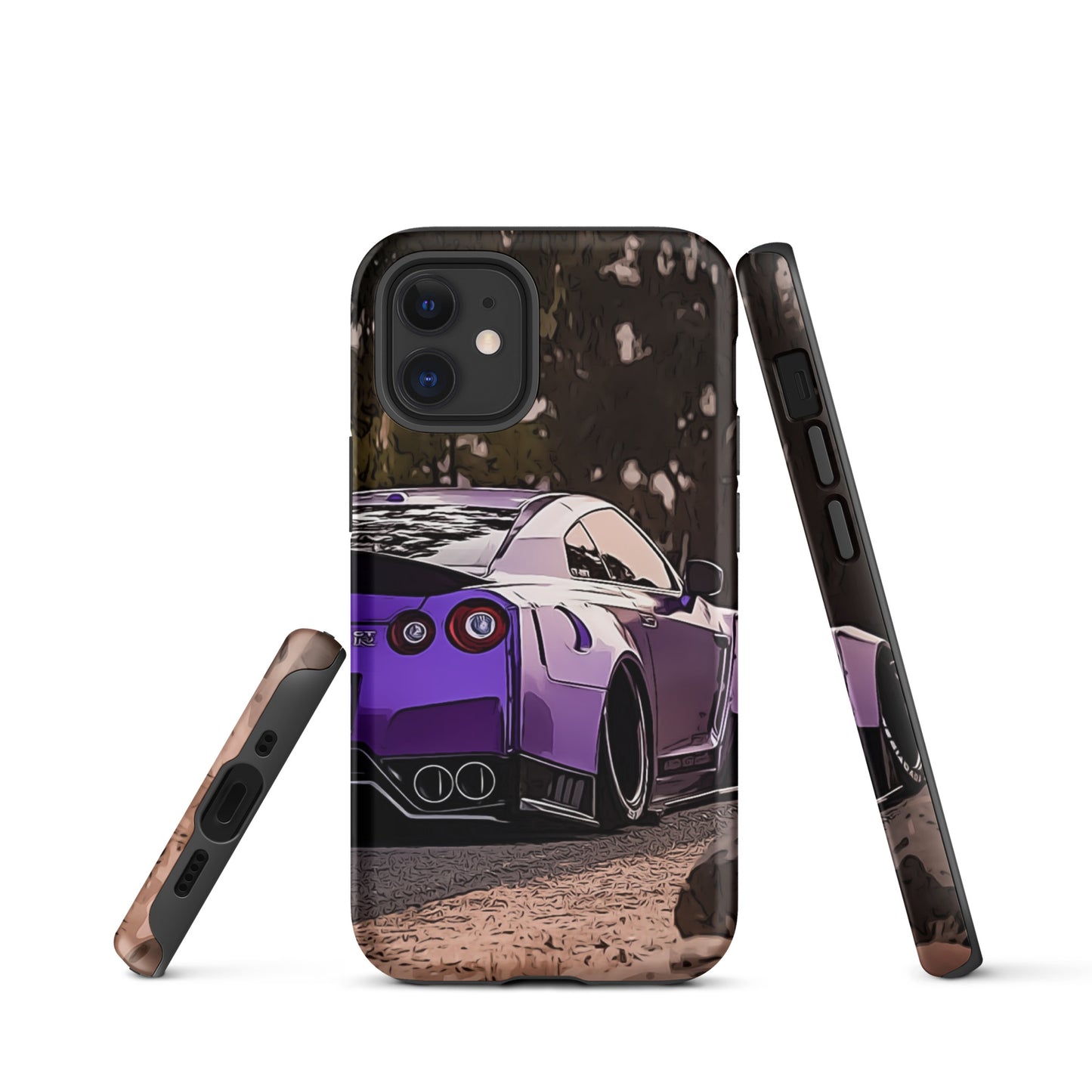 Purple R35 GTR iPhone case