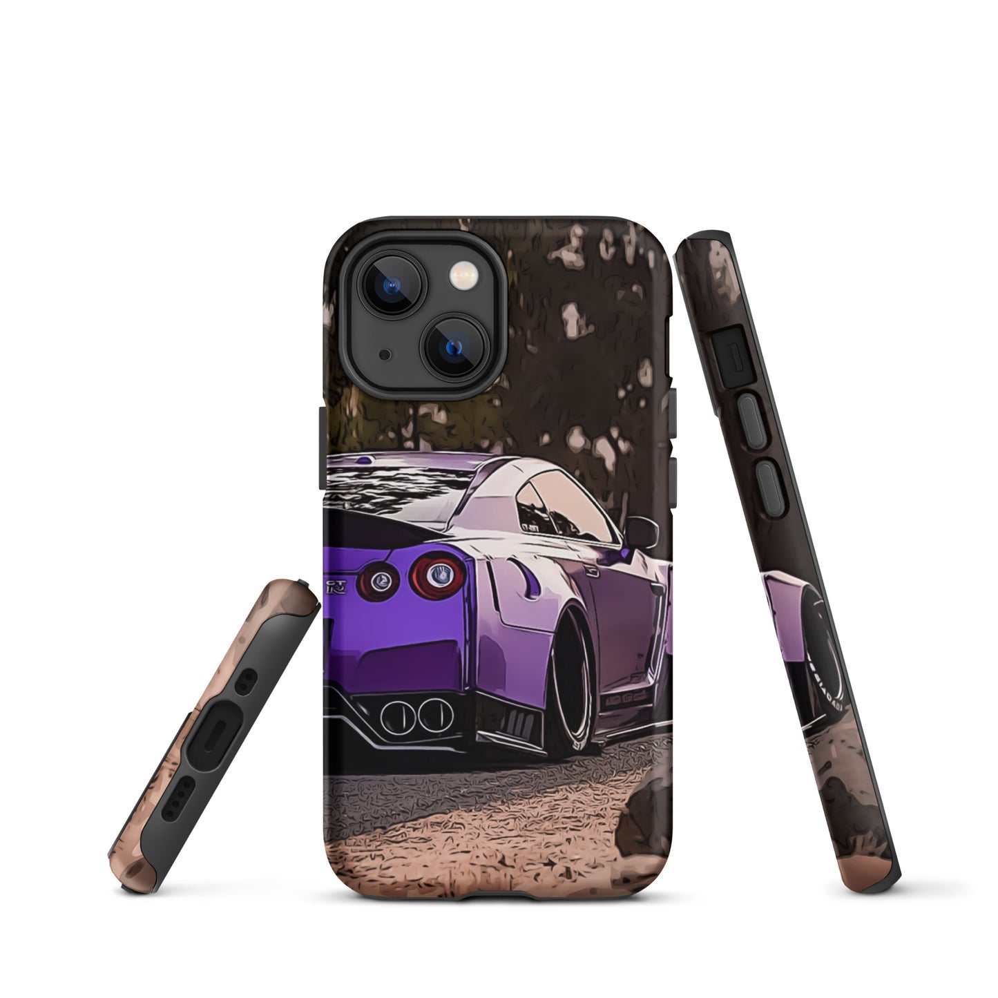 Purple R35 GTR iPhone case