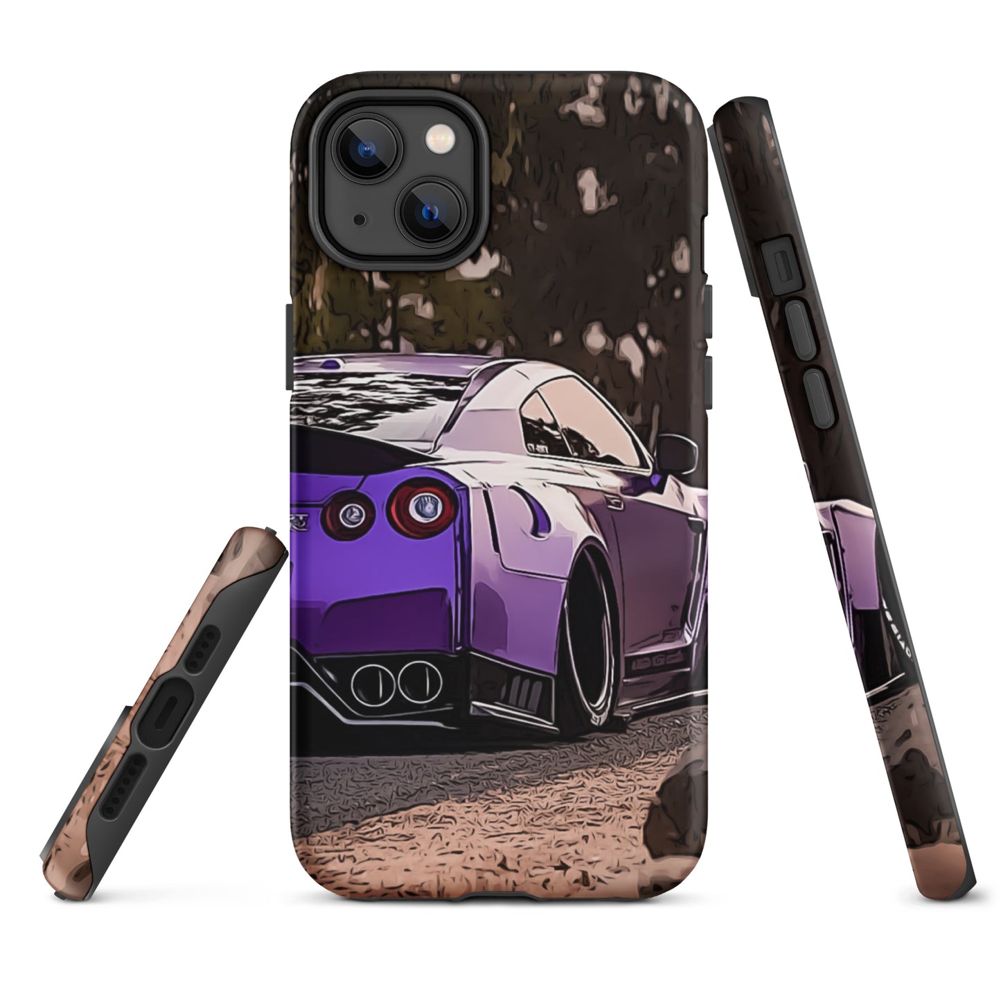 Purple R35 GTR iPhone case