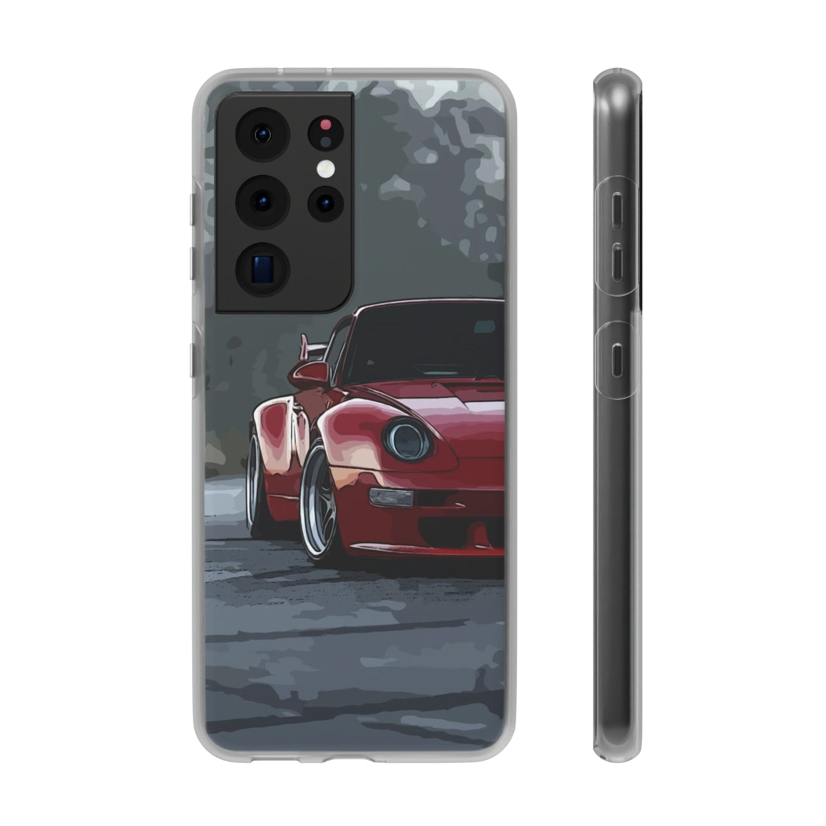 Red RWB Porsche Sidewayz Life Slim Cases