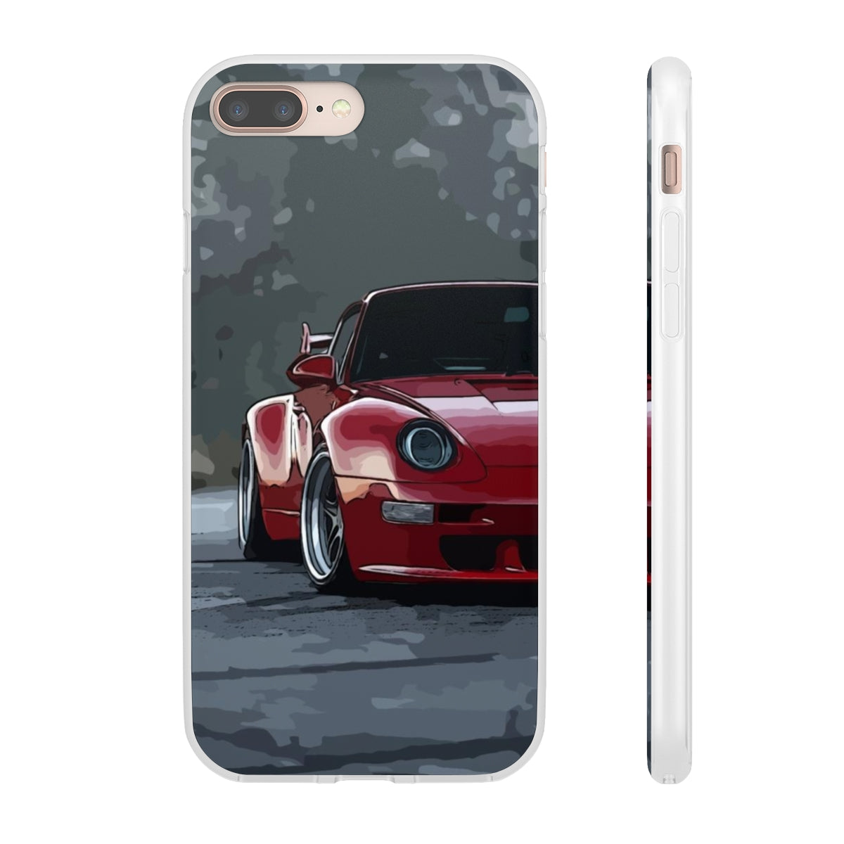 Red RWB Porsche Sidewayz Life Slim Cases