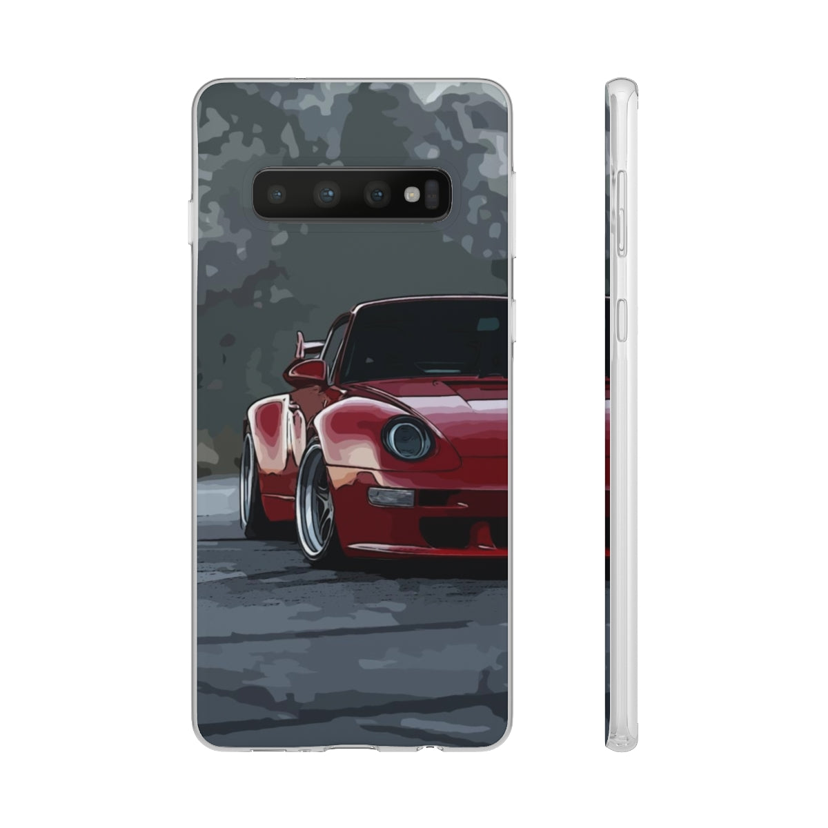 Red RWB Porsche Sidewayz Life Slim Cases