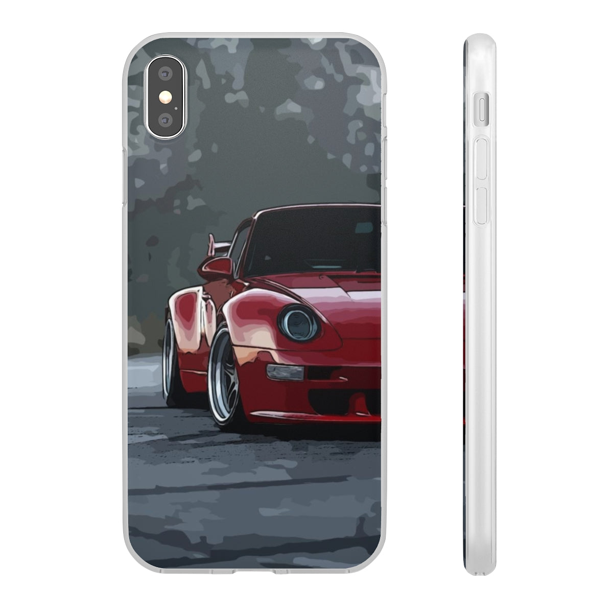 Red RWB Porsche Sidewayz Life Slim Cases