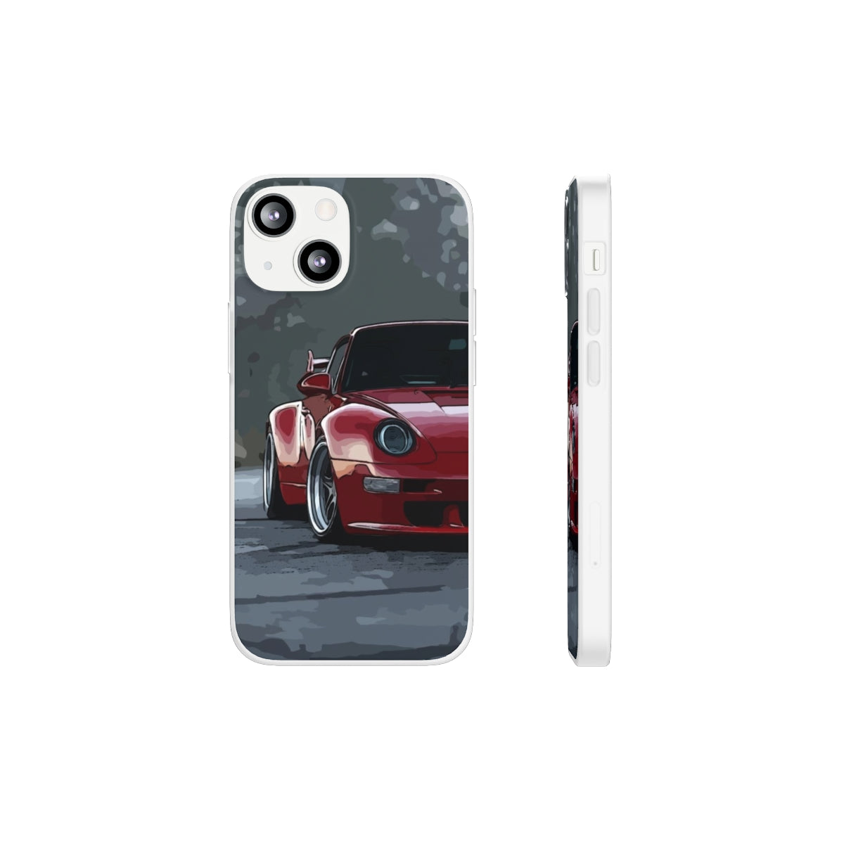 Red RWB Porsche Sidewayz Life Slim Cases