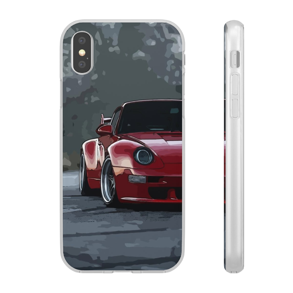 Red RWB Porsche Sidewayz Life Slim Cases