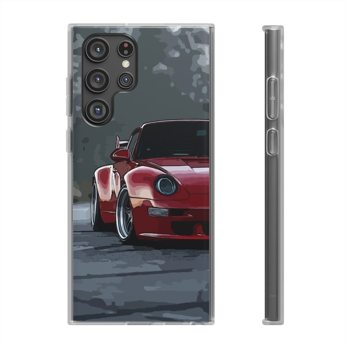 Red RWB Porsche Sidewayz Life Slim Cases