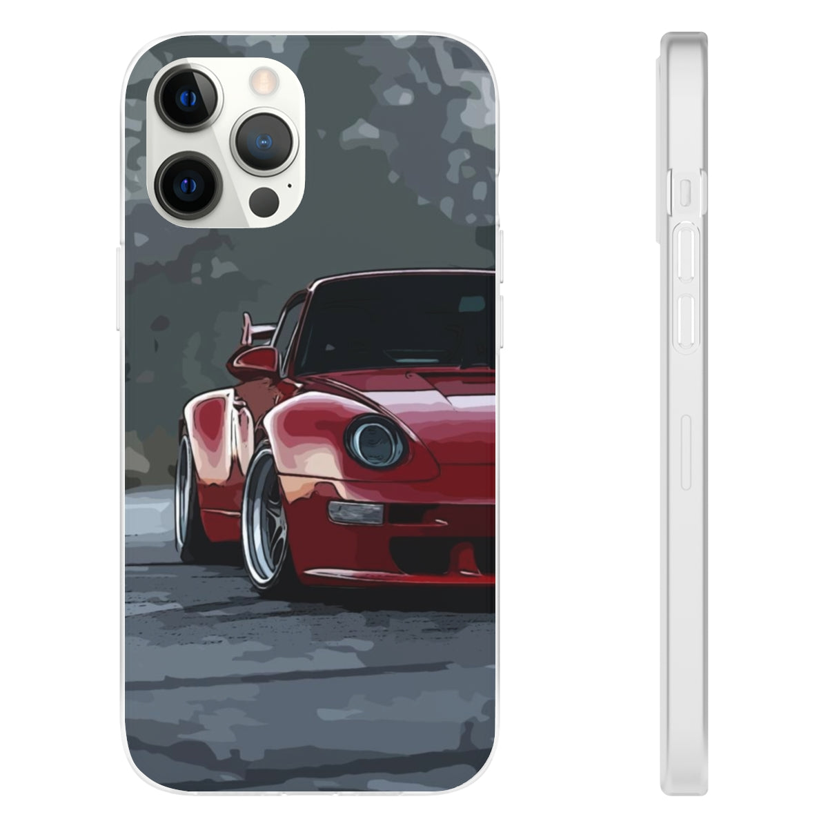 Red RWB Porsche Sidewayz Life Slim Cases