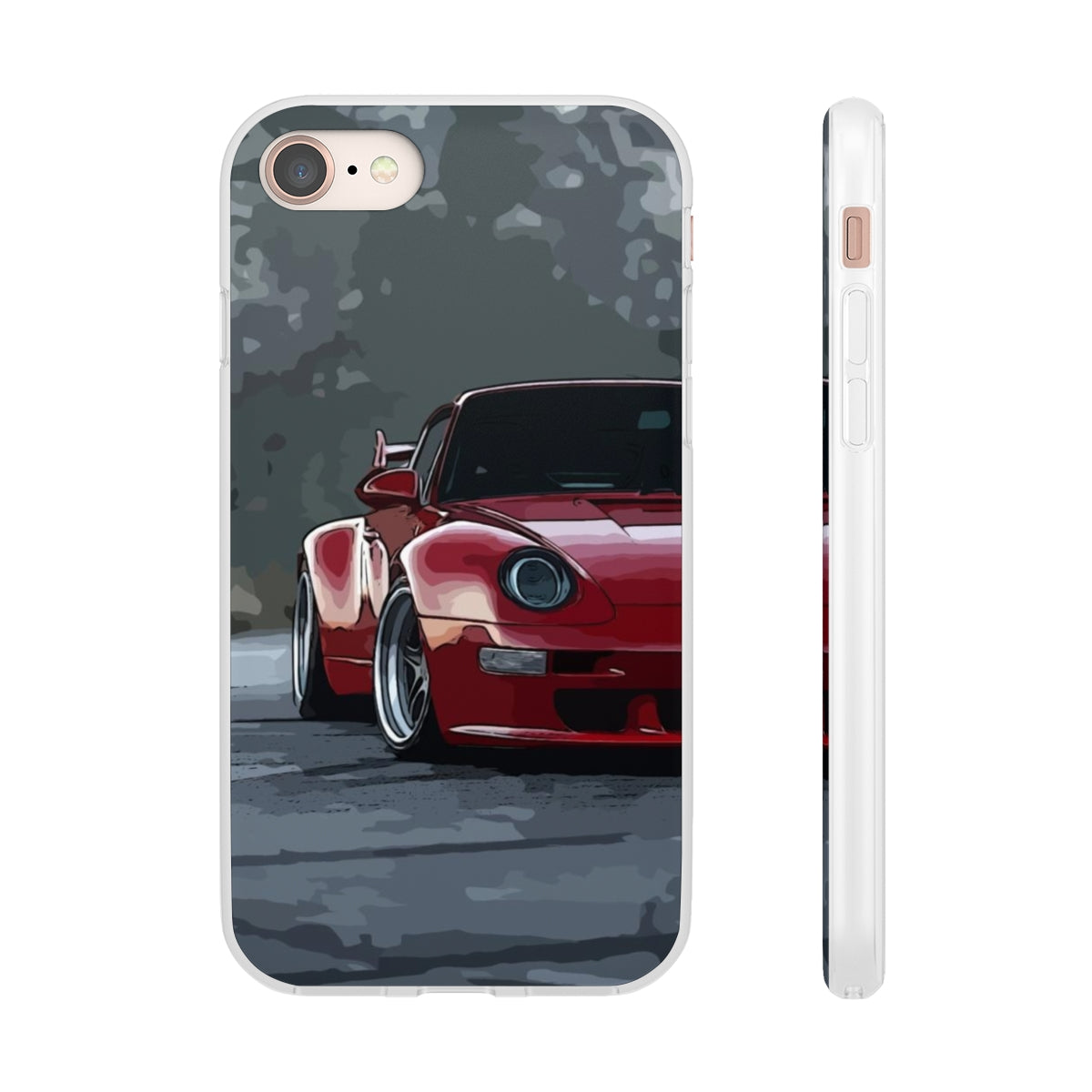 Red RWB Porsche Sidewayz Life Slim Cases