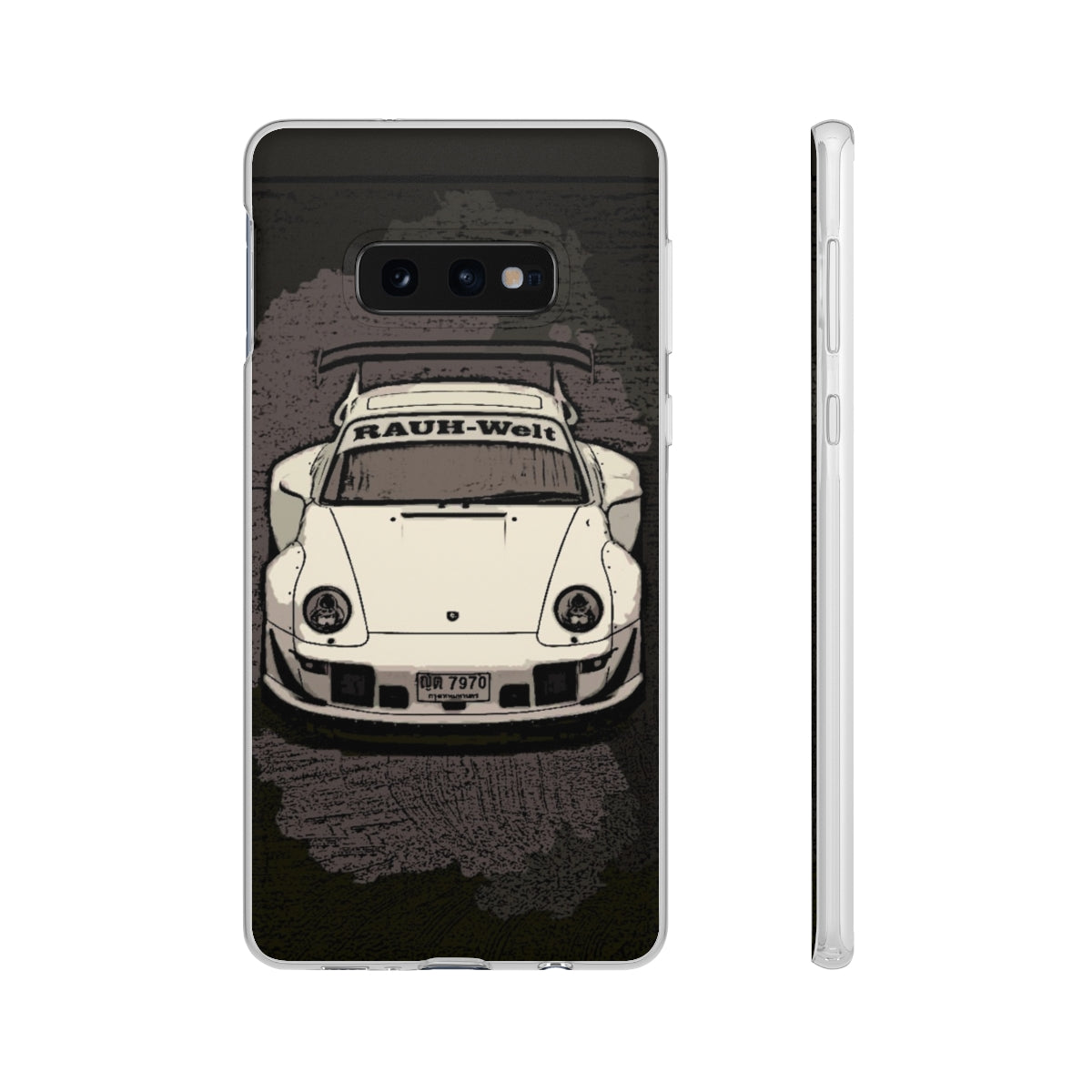 White RWB Sidewayz Life Slim Cases