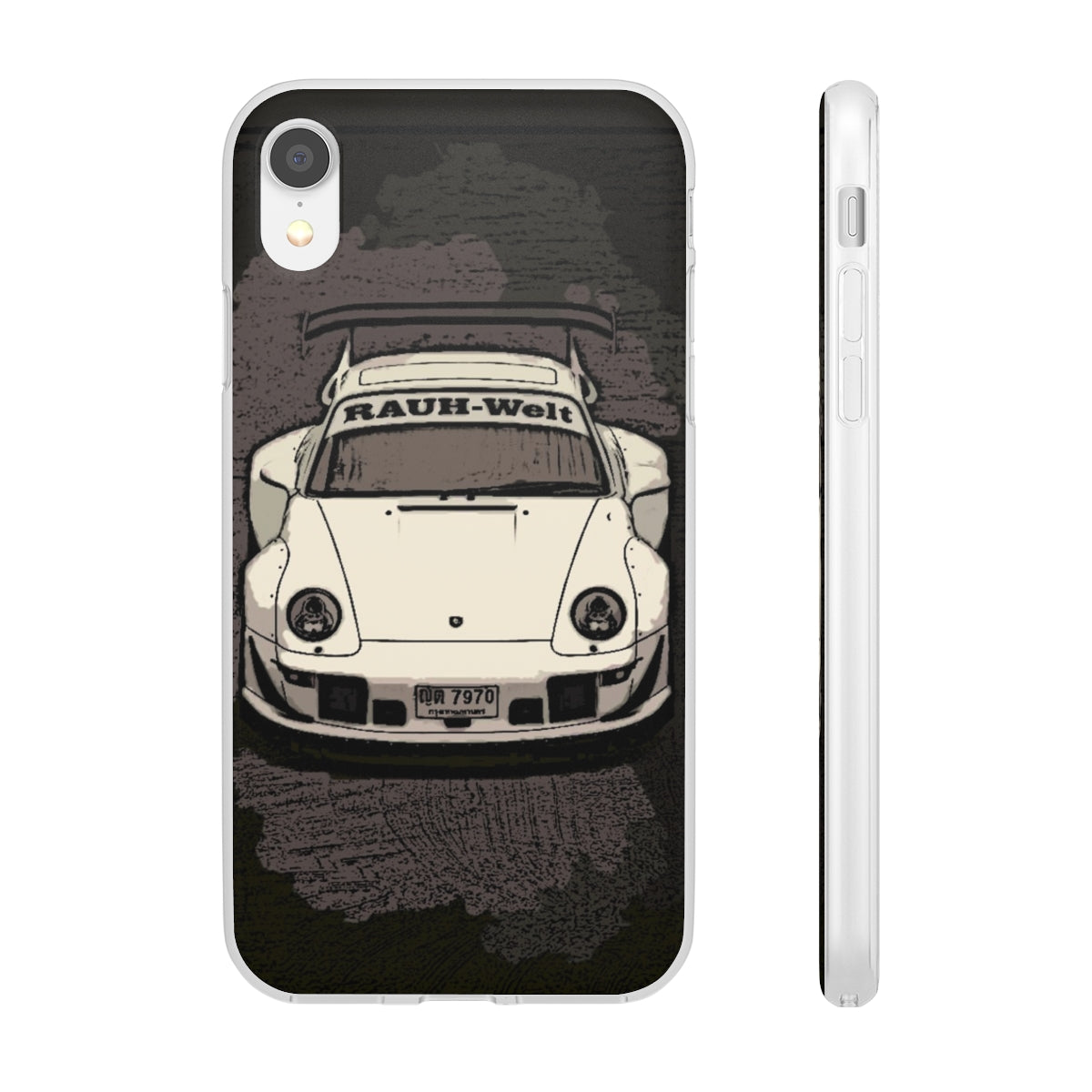 White RWB Sidewayz Life Slim Cases