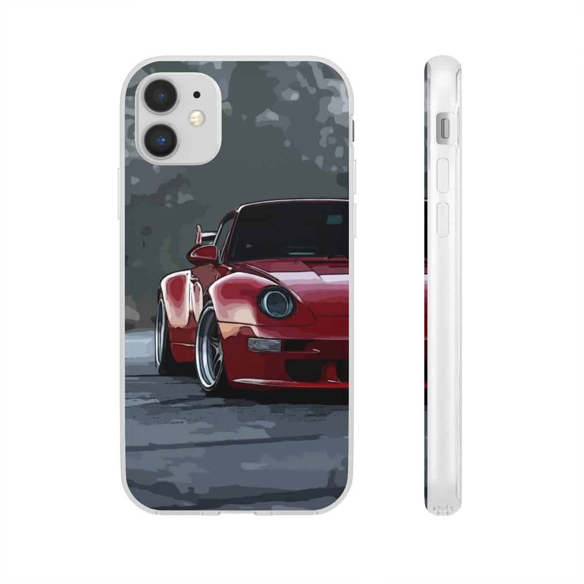 Red RWB Porsche Sidewayz Life Slim Cases