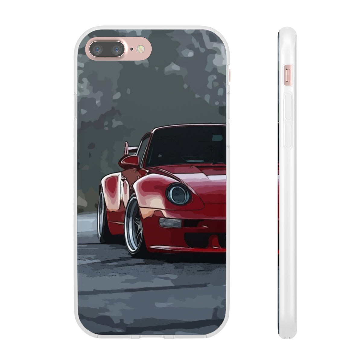 Red RWB Porsche Sidewayz Life Slim Cases