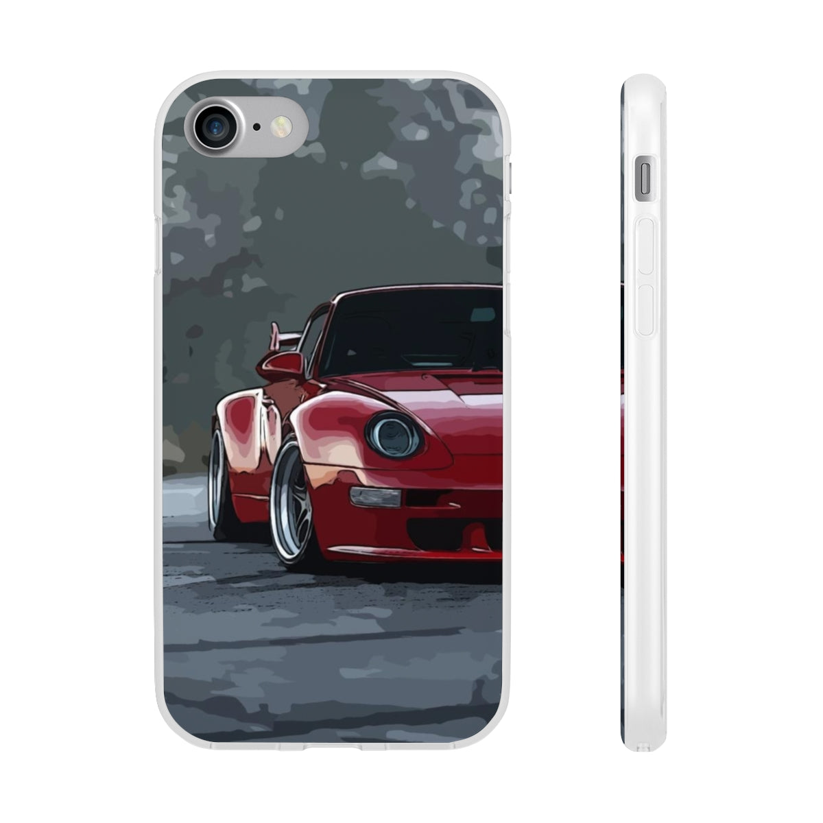 Red RWB Porsche Sidewayz Life Slim Cases