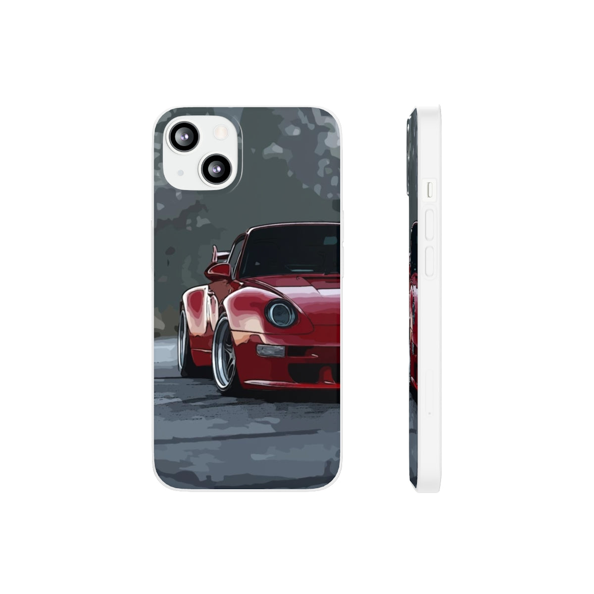 Red RWB Porsche Sidewayz Life Slim Cases