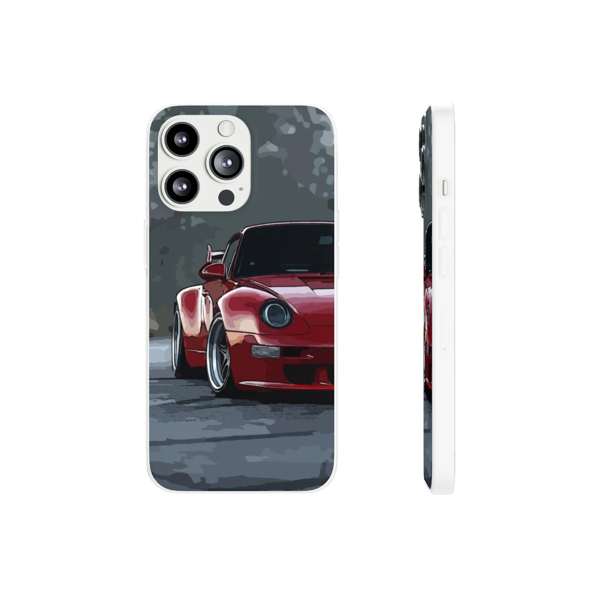 Red RWB Porsche Sidewayz Life Slim Cases