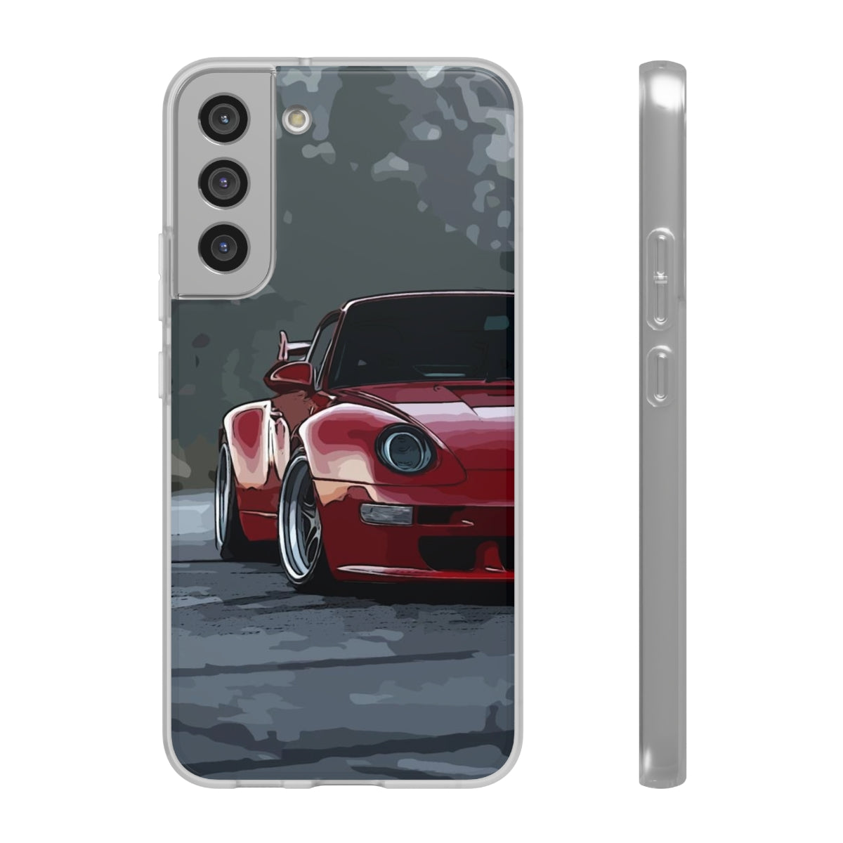 Red RWB Porsche Sidewayz Life Slim Cases