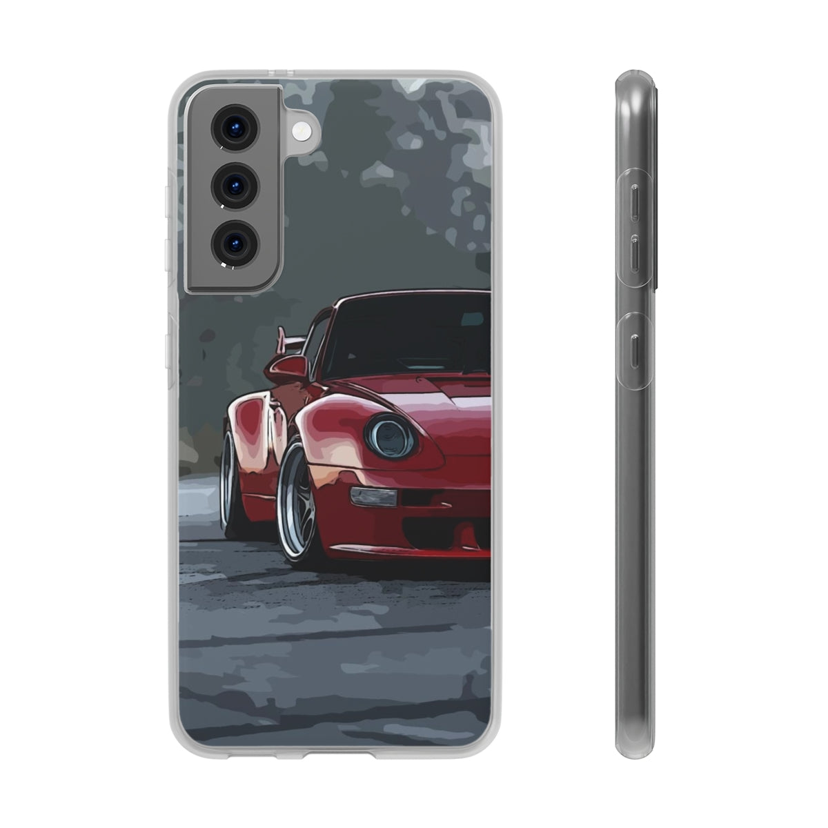 Red RWB Porsche Sidewayz Life Slim Cases