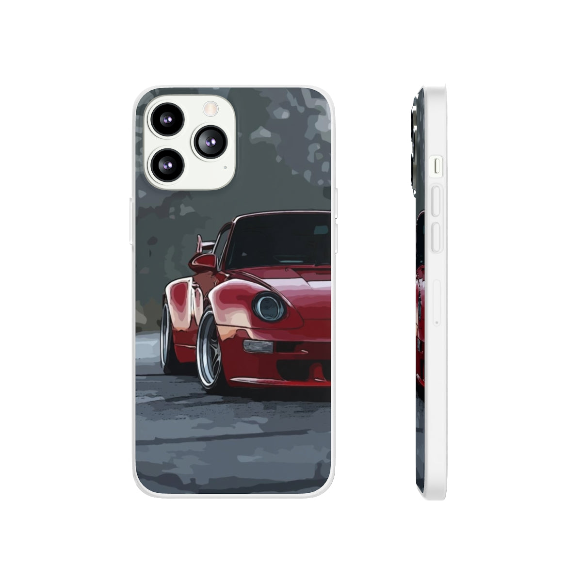 Red RWB Porsche Sidewayz Life Slim Cases