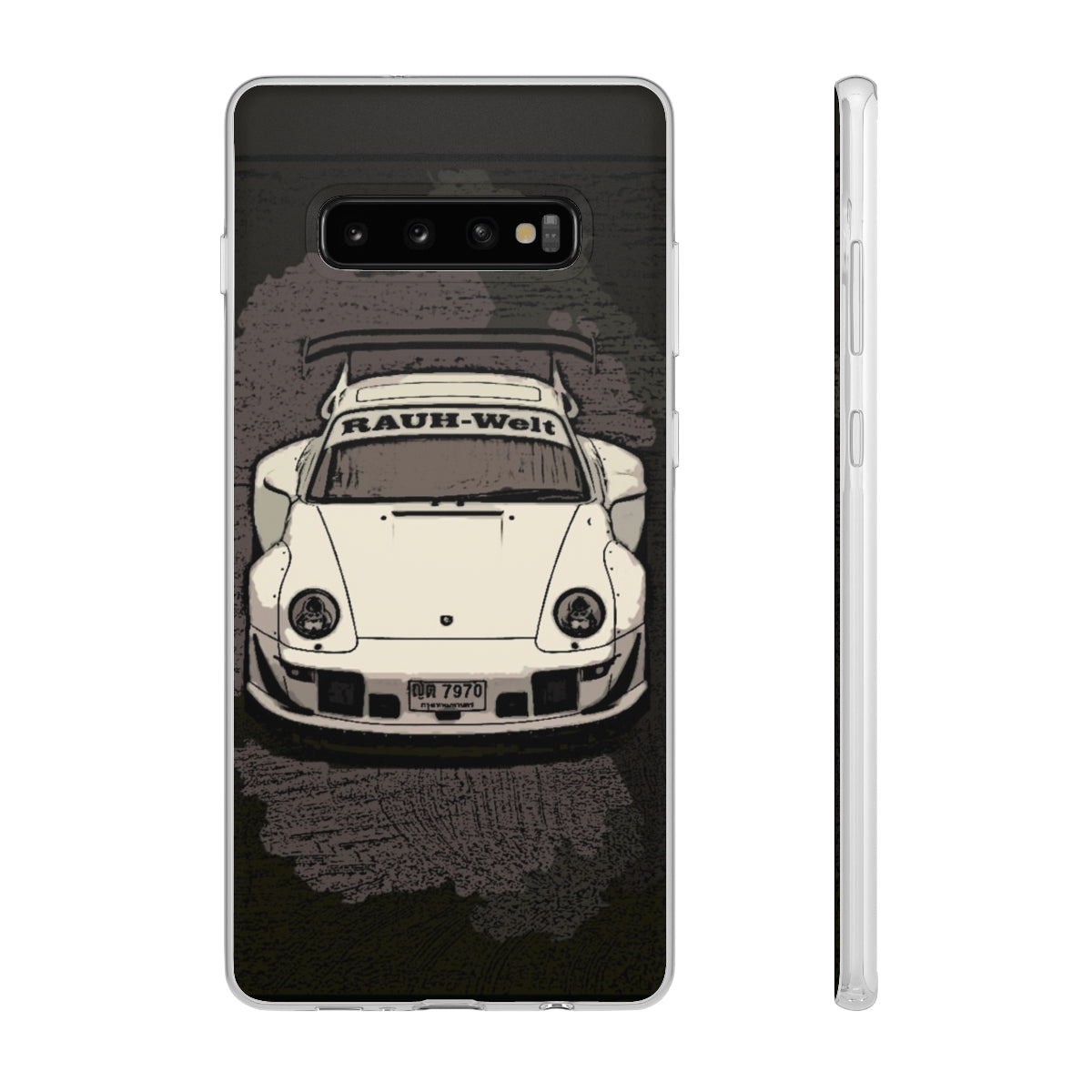 White RWB Sidewayz Life Slim Cases