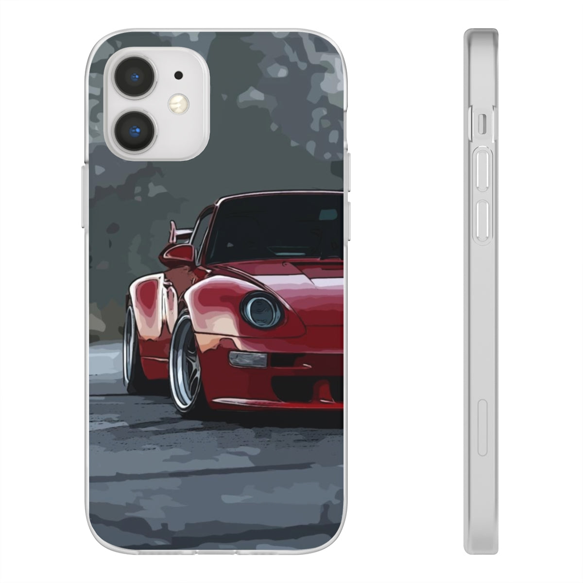 Red RWB Porsche Sidewayz Life Slim Cases