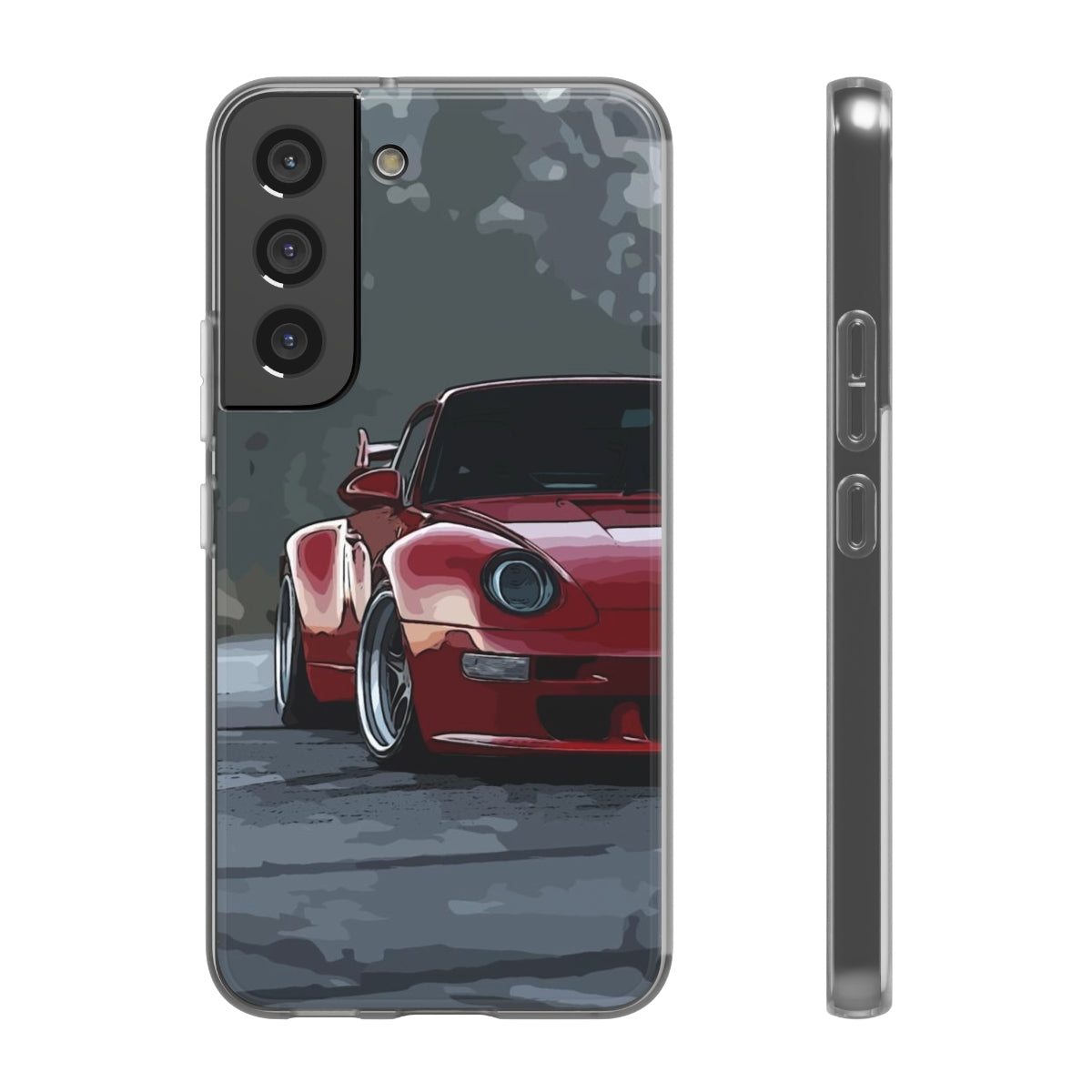 Red RWB Porsche Sidewayz Life Slim Cases