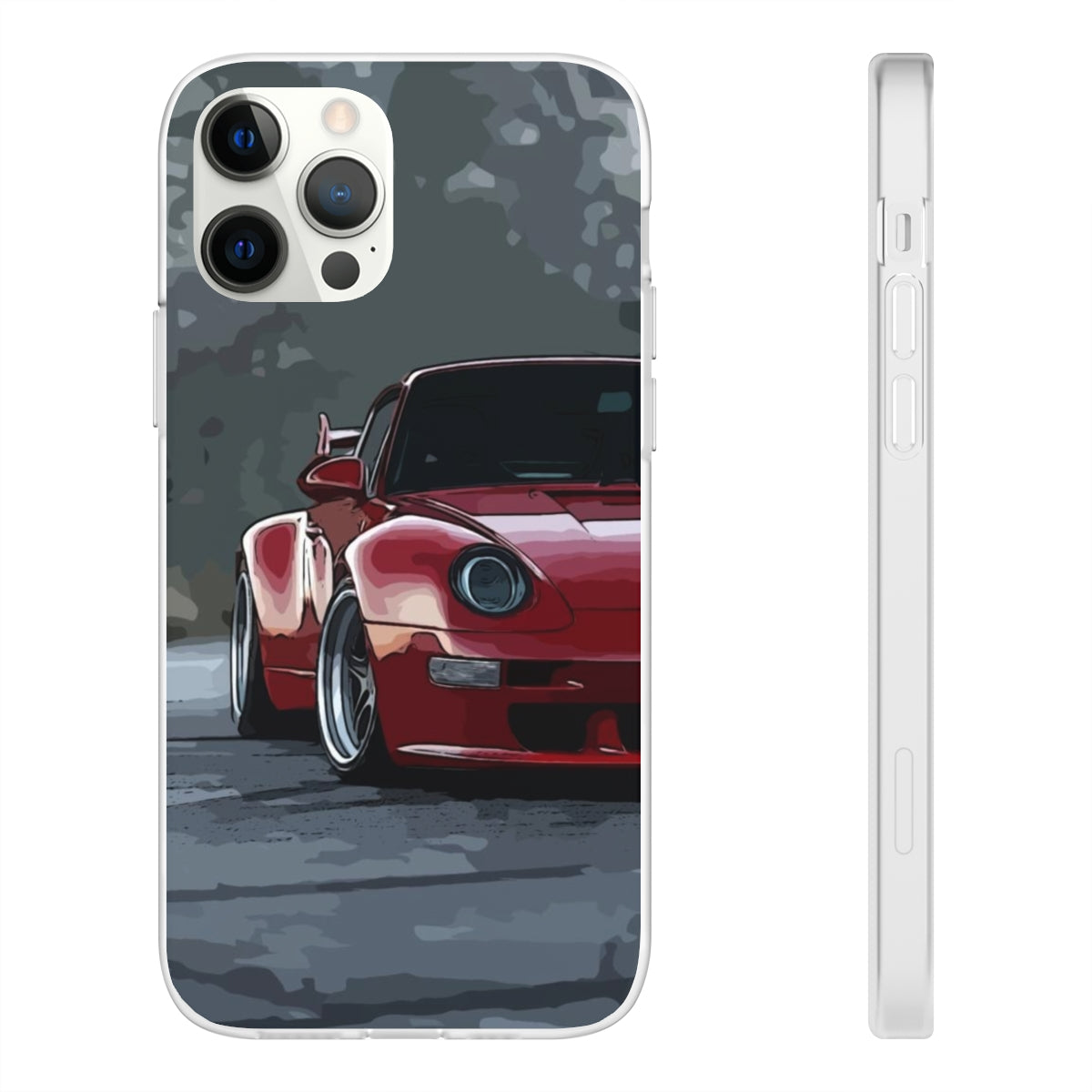 Red RWB Porsche Sidewayz Life Slim Cases