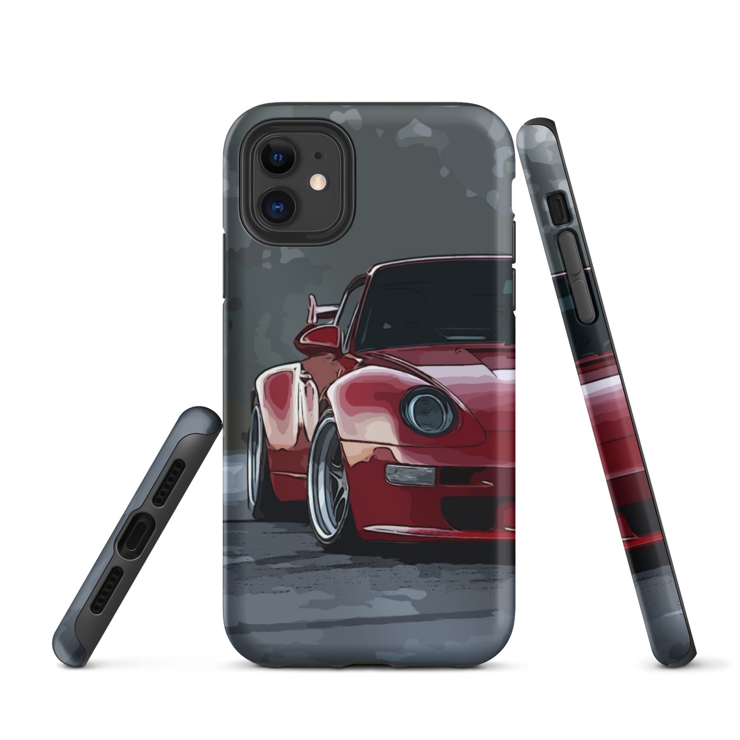 Red RWB Porsche Sidewayz Life Iphone Cases