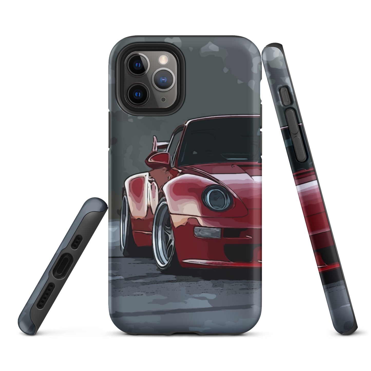 Red RWB Porsche Sidewayz Life Iphone Cases