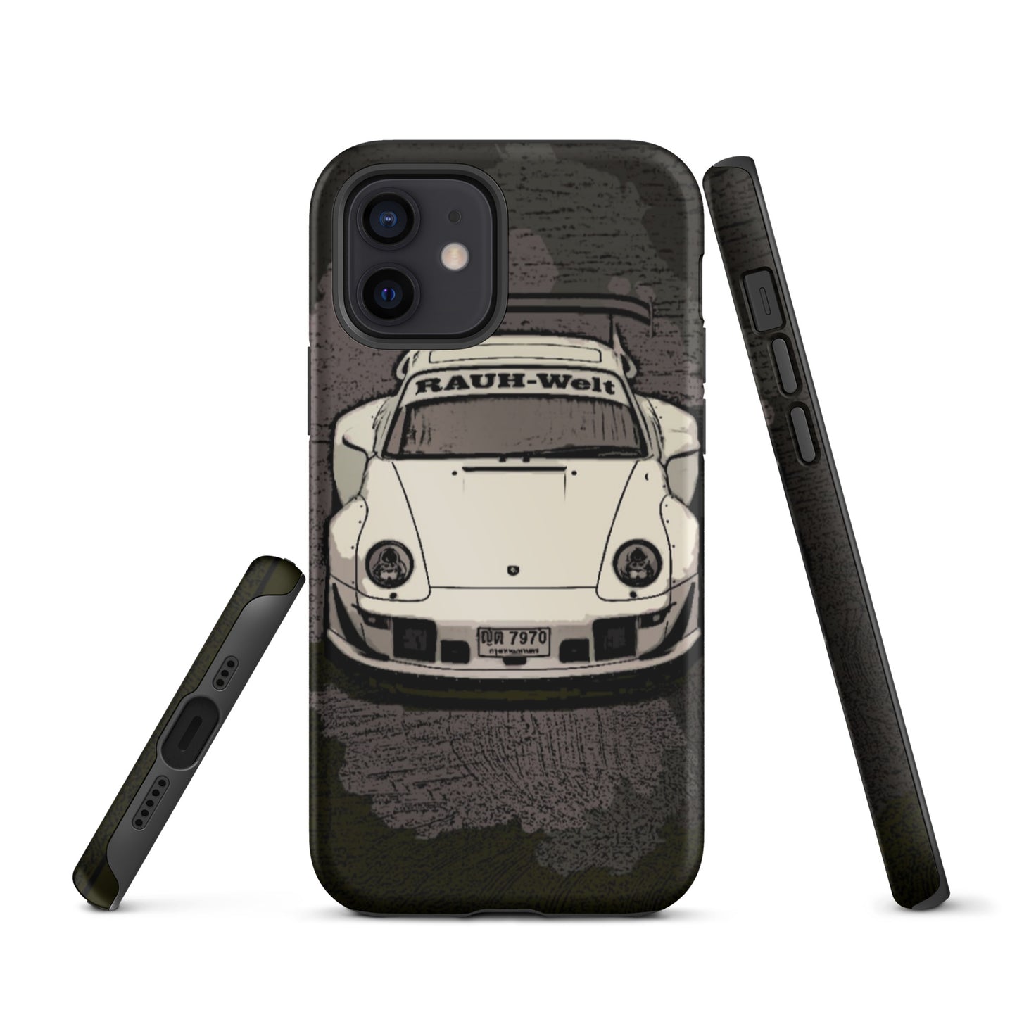 White RWB Porsche iPhone case