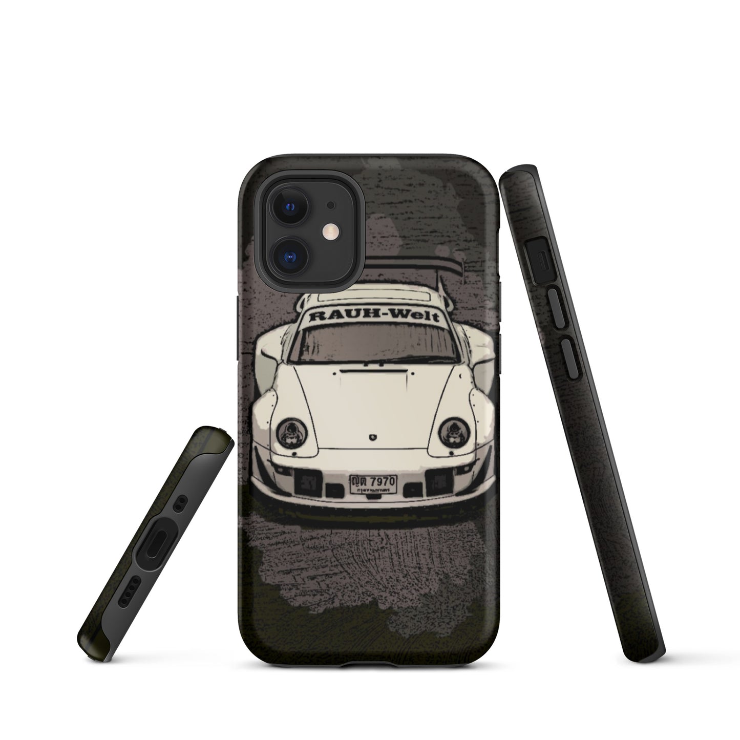 White RWB Porsche iPhone case