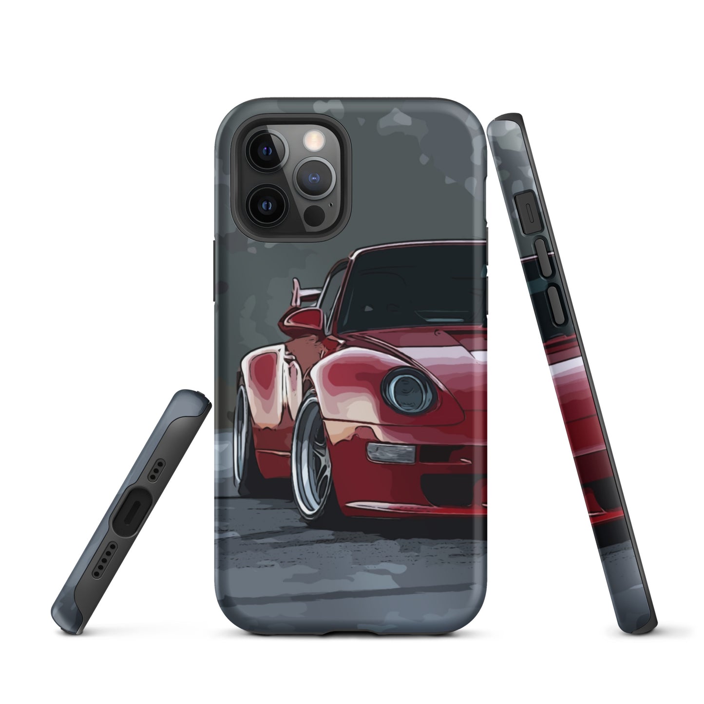 Red RWB Porsche Sidewayz Life Iphone Cases