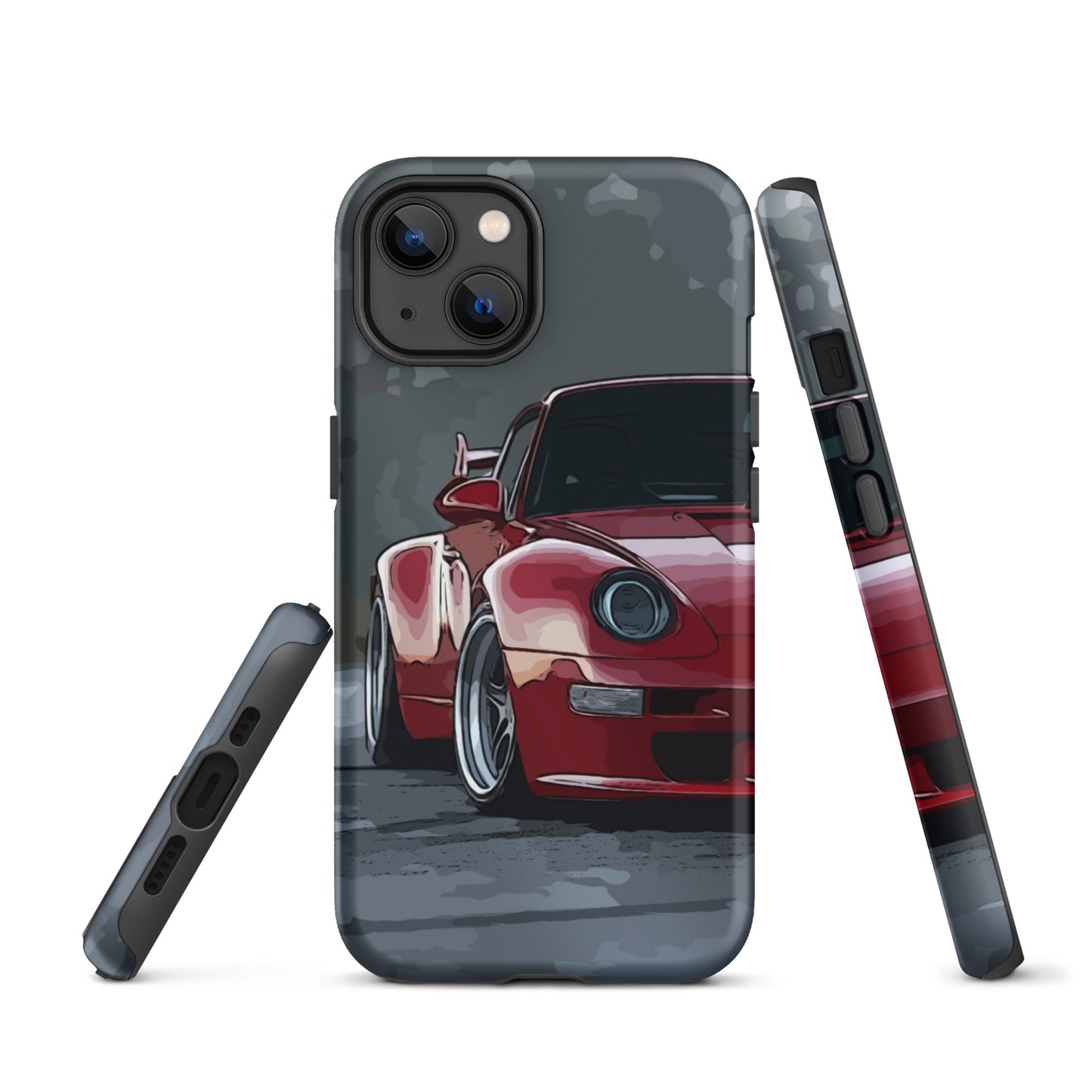 Red RWB Porsche Sidewayz Life Iphone Cases