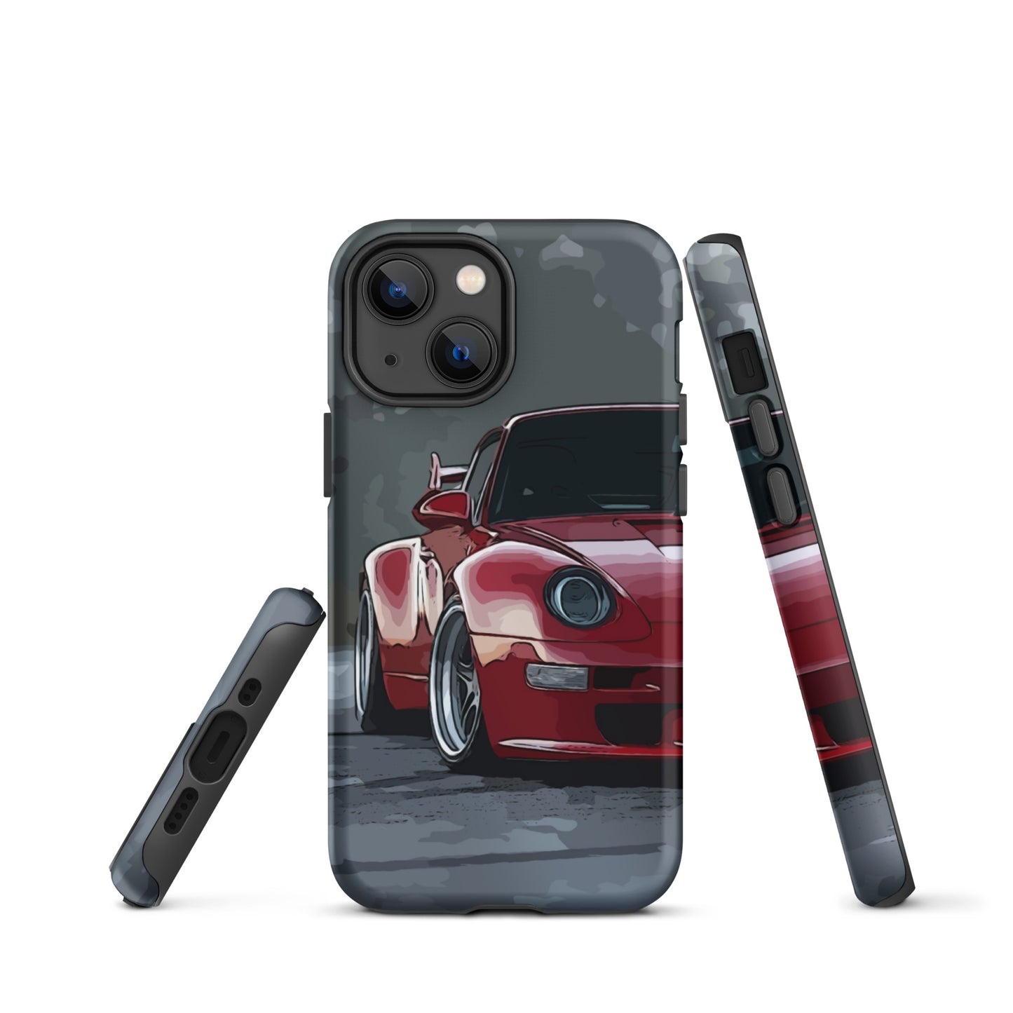 Red RWB Porsche Sidewayz Life Iphone Cases