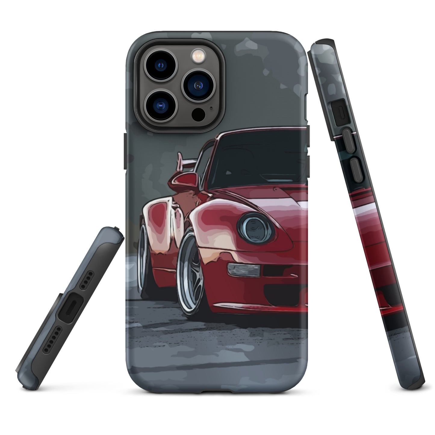 Red RWB Porsche Sidewayz Life Iphone Cases