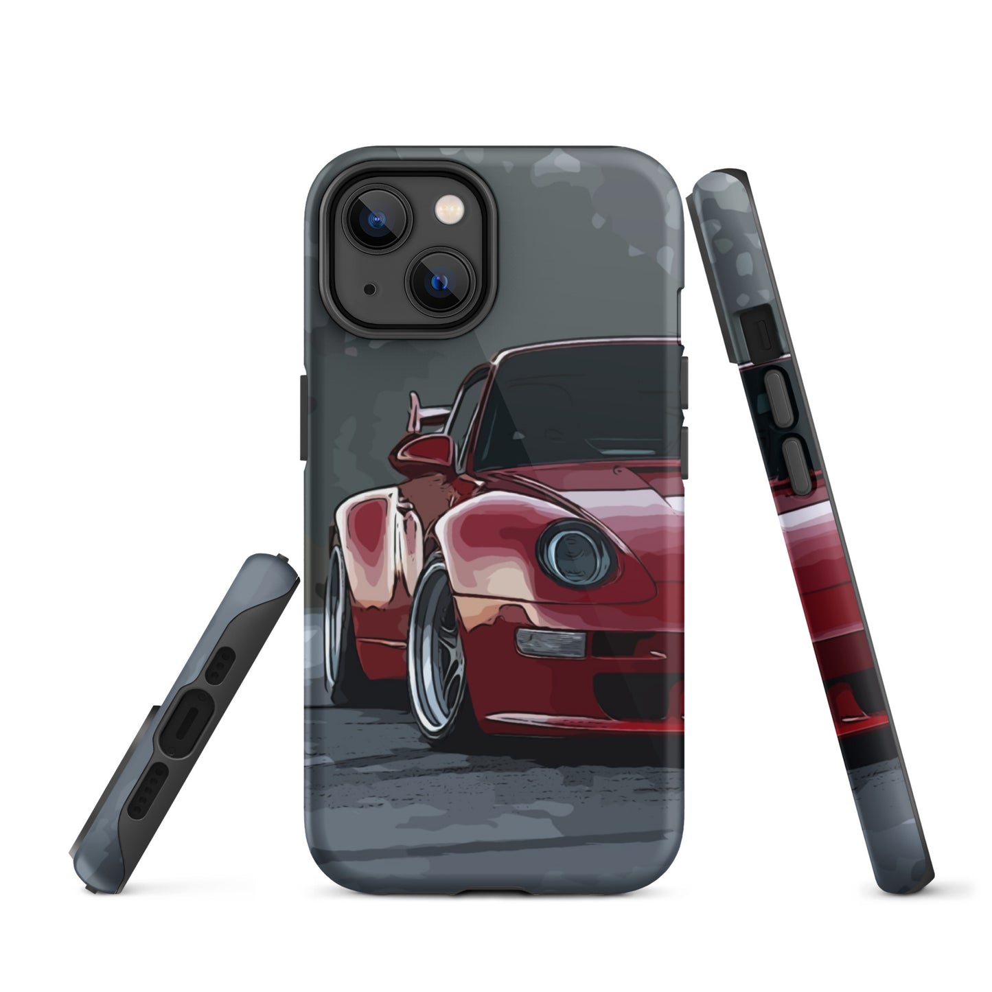 Red RWB Porsche Sidewayz Life Iphone Cases