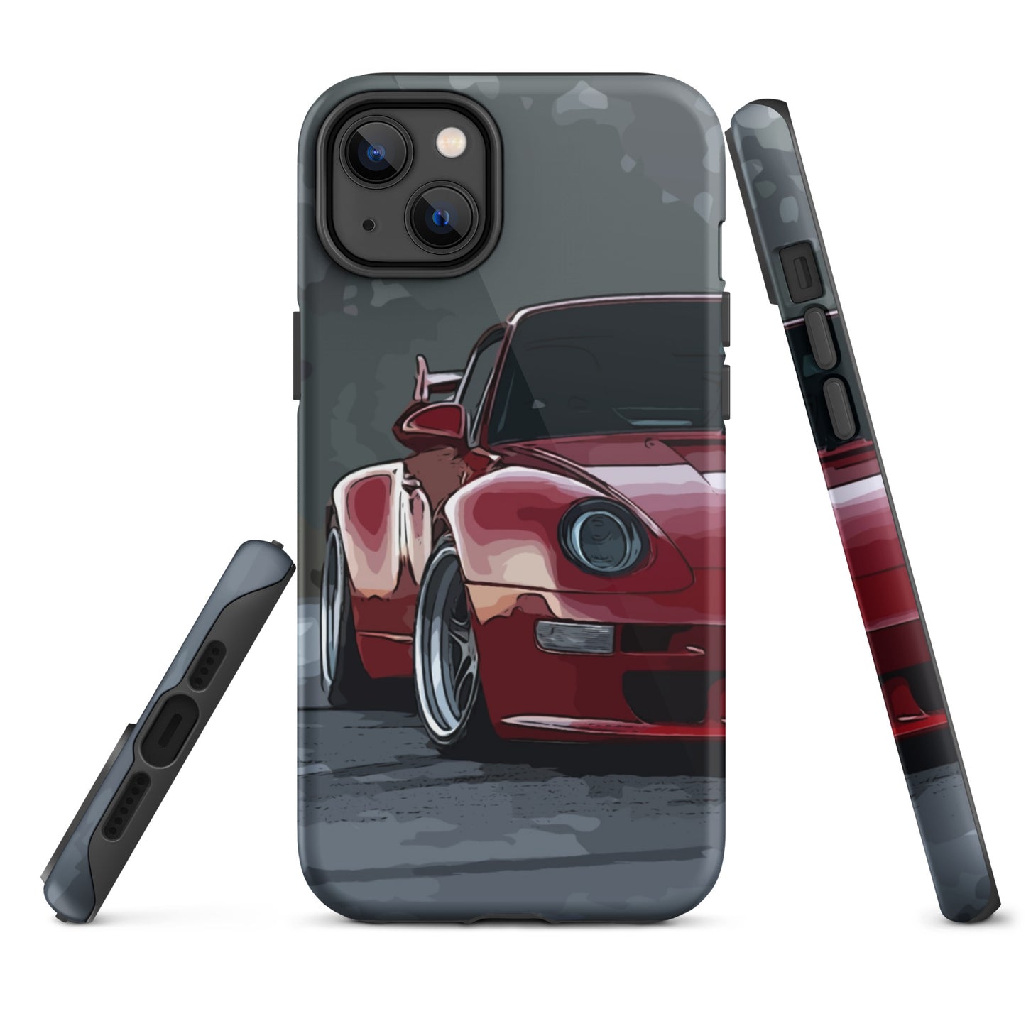 Red RWB Porsche Sidewayz Life Iphone Cases