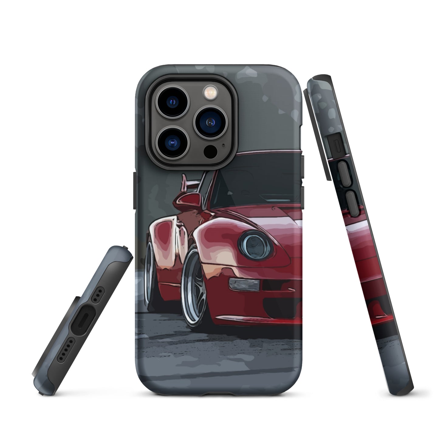 Red RWB Porsche Sidewayz Life Iphone Cases