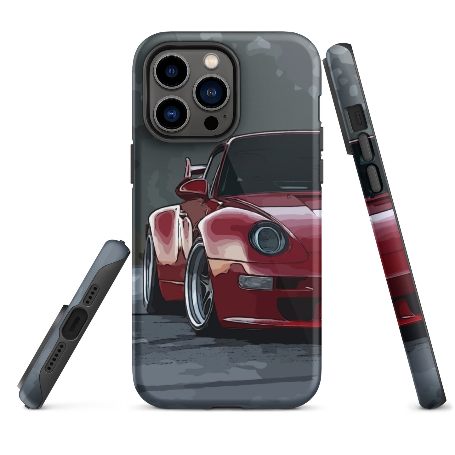 Red RWB Porsche Sidewayz Life Iphone Cases