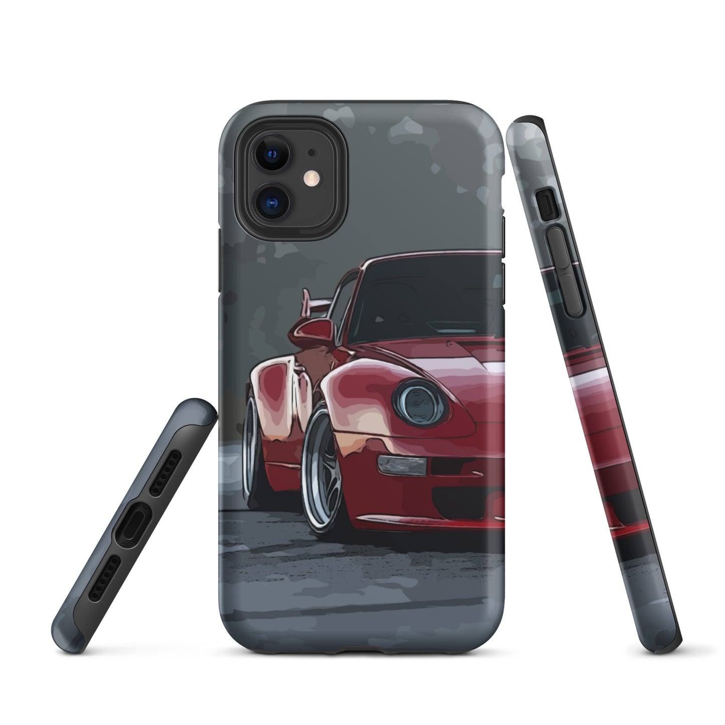 Red RWB Porsche Sidewayz Life Iphone Cases