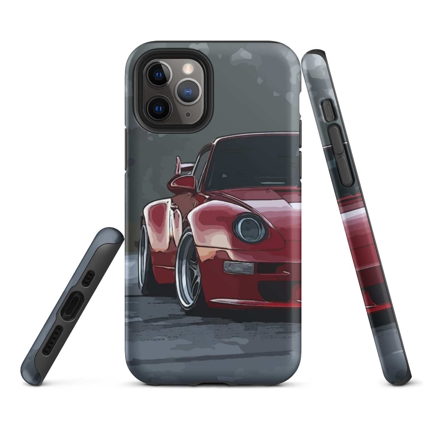 Red RWB Porsche Sidewayz Life Iphone Cases