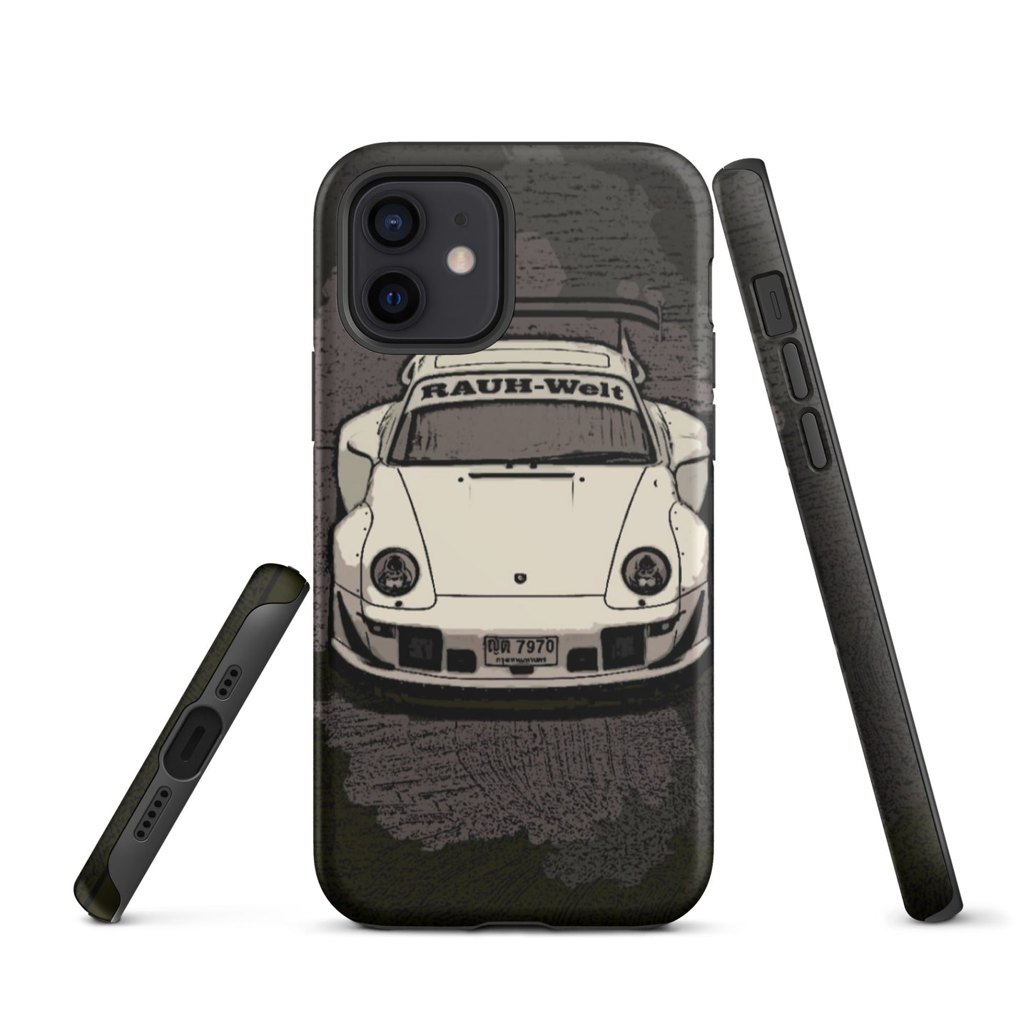 White RWB Porsche iPhone case