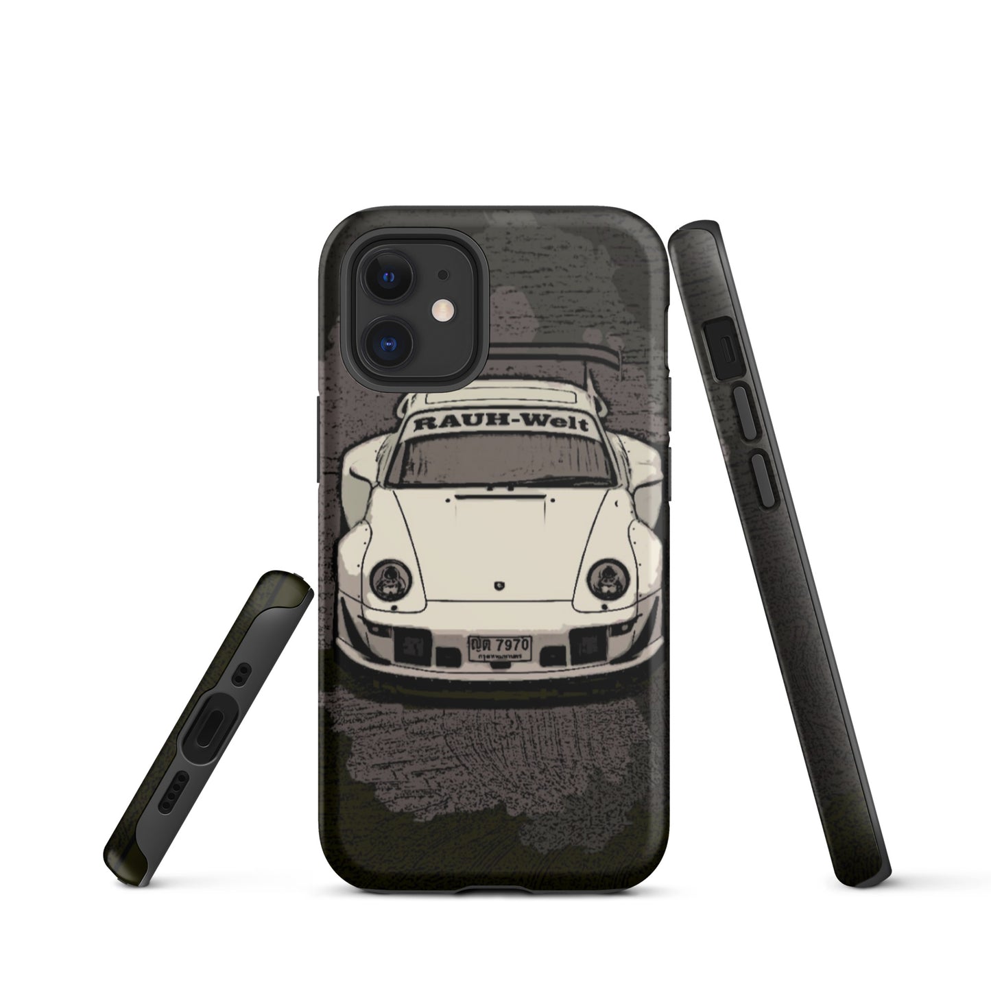 White RWB Porsche iPhone case