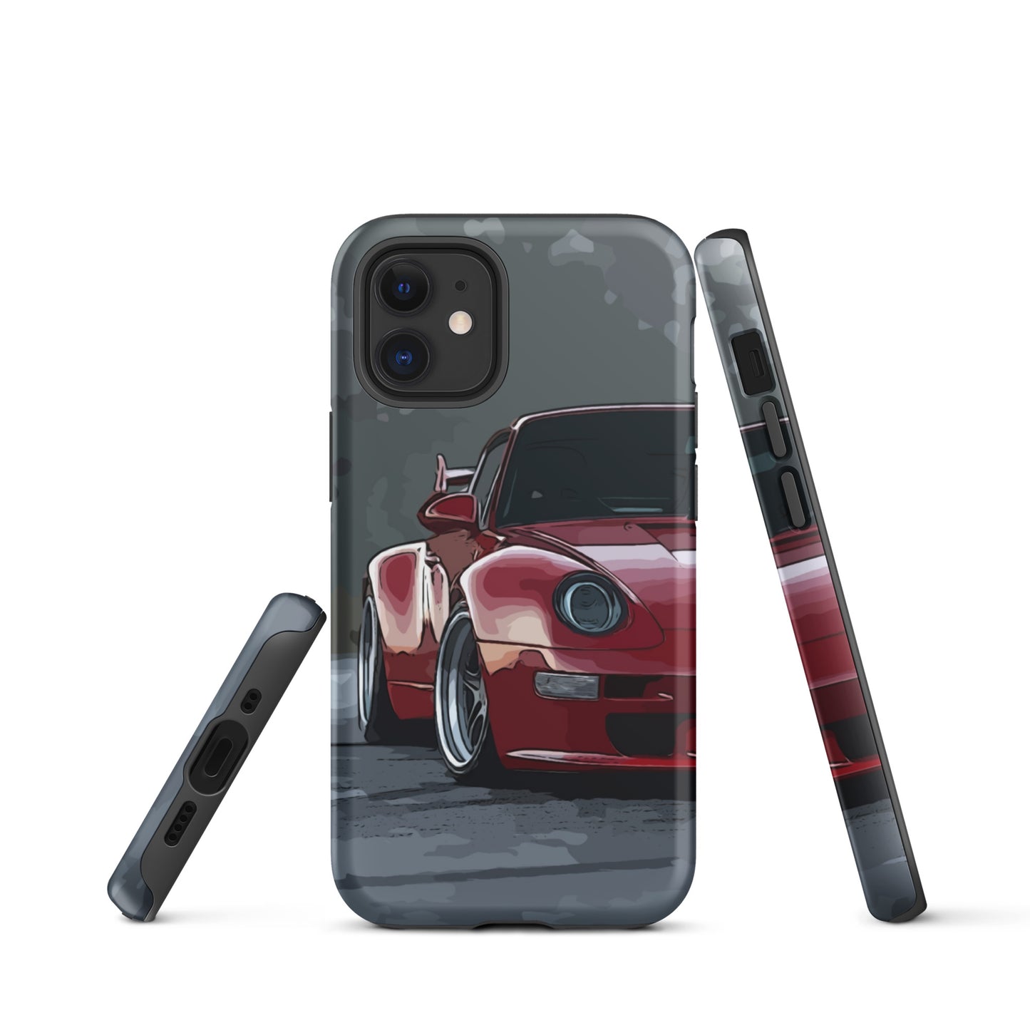 Red RWB Porsche Sidewayz Life Iphone Cases