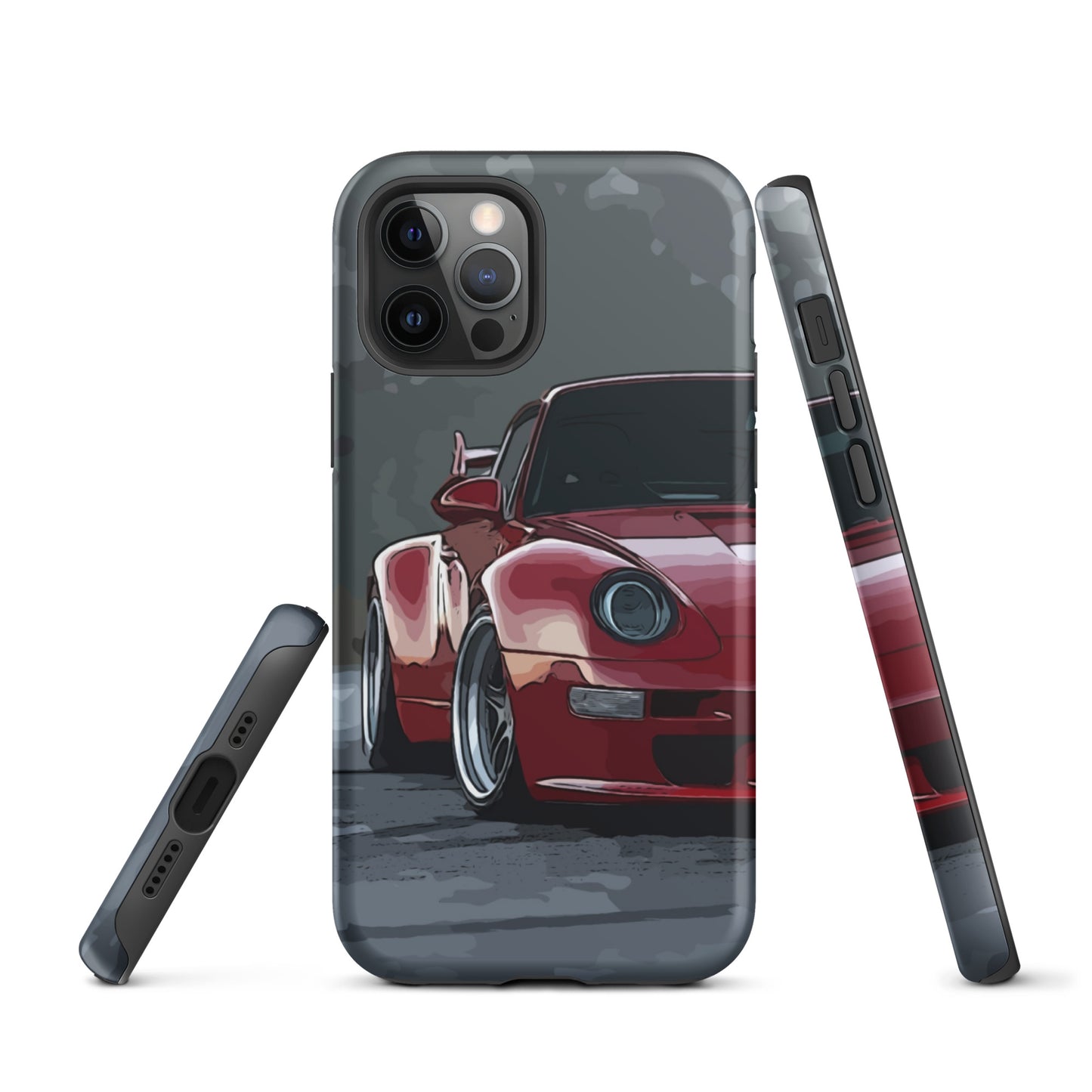 Red RWB Porsche Sidewayz Life Iphone Cases