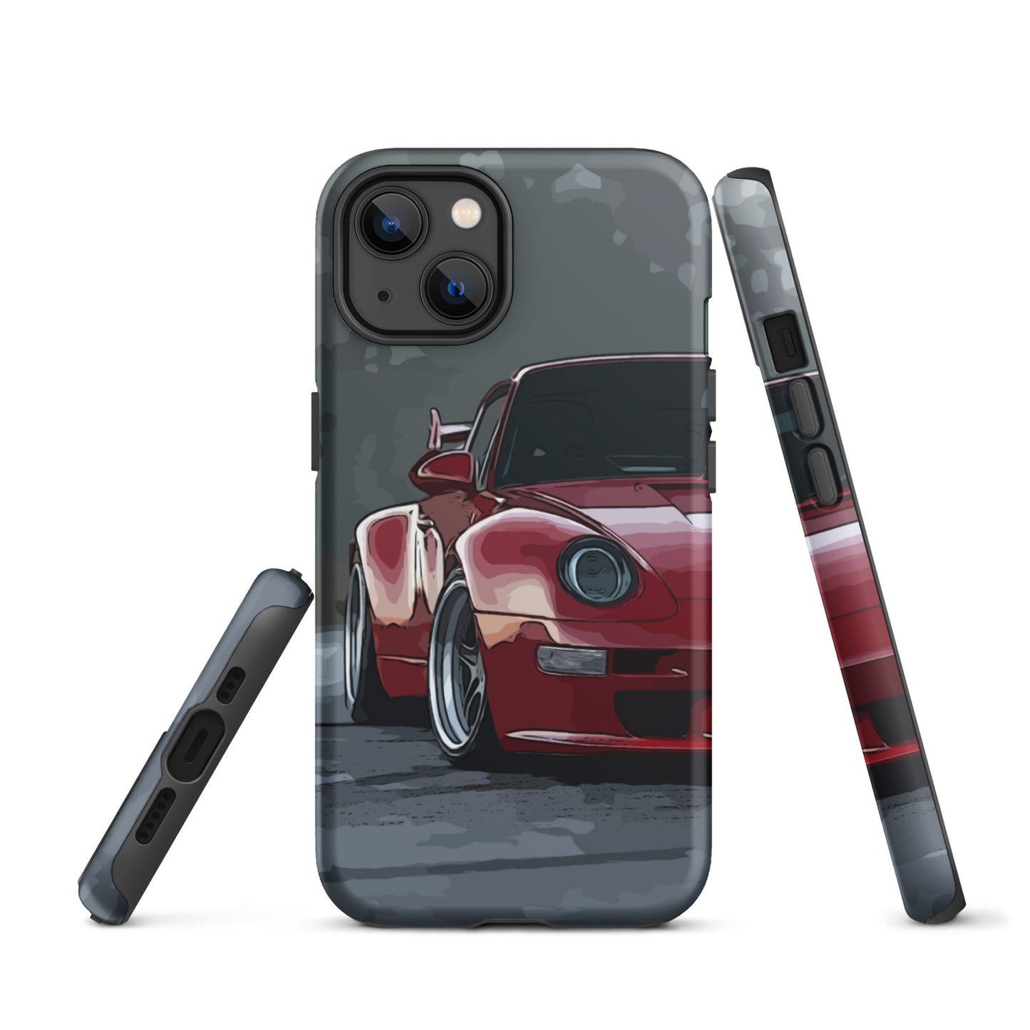 Red RWB Porsche Sidewayz Life Iphone Cases